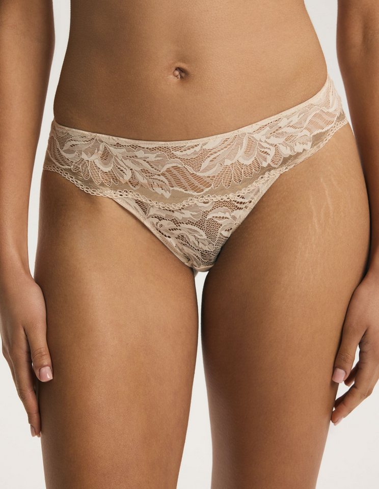 ESOTIQ Slip Slip Vivian, florale Spitze, mit Baumwollzwickel, normale Leibhöhe