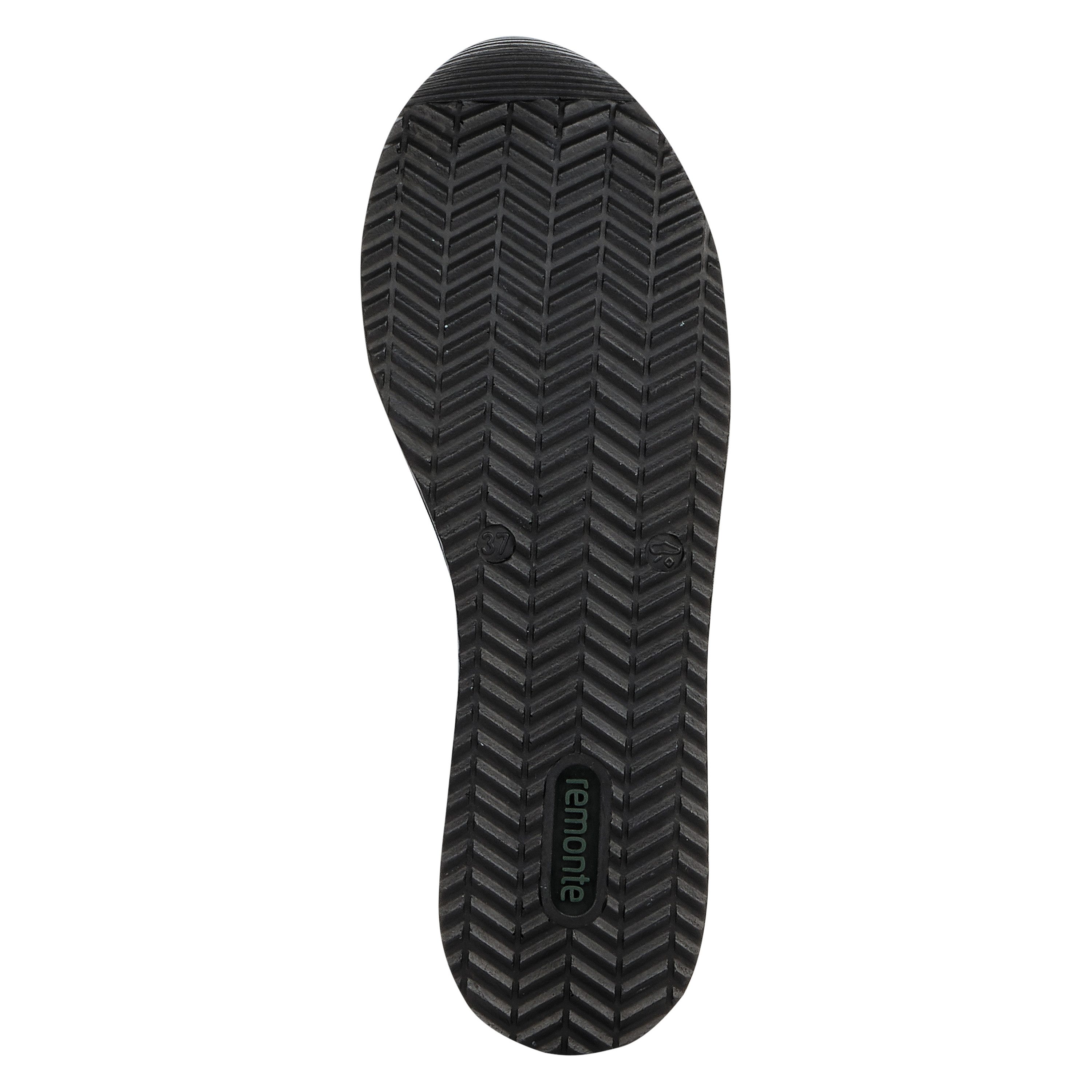 Remonte Plateausneaker, Freizeitschuh, Halbschuh, Schnürschuh mit gepolstertem Schaftrand