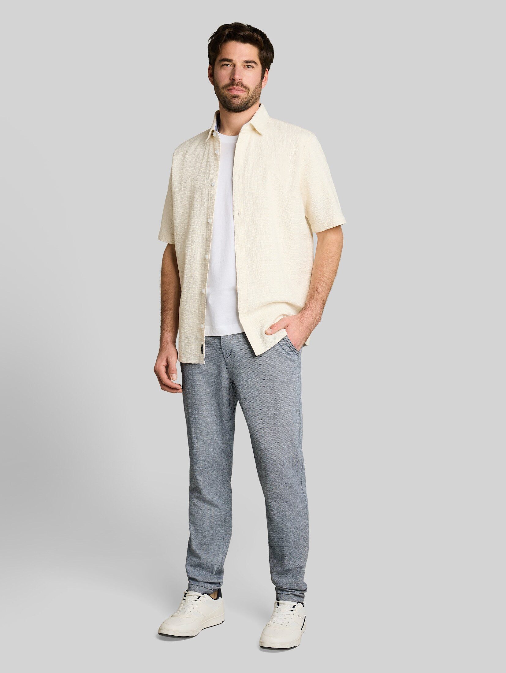 TOM TAILOR Chinohose Hosen & Chino Regular Tapered Chino Hose mit Kordelzug