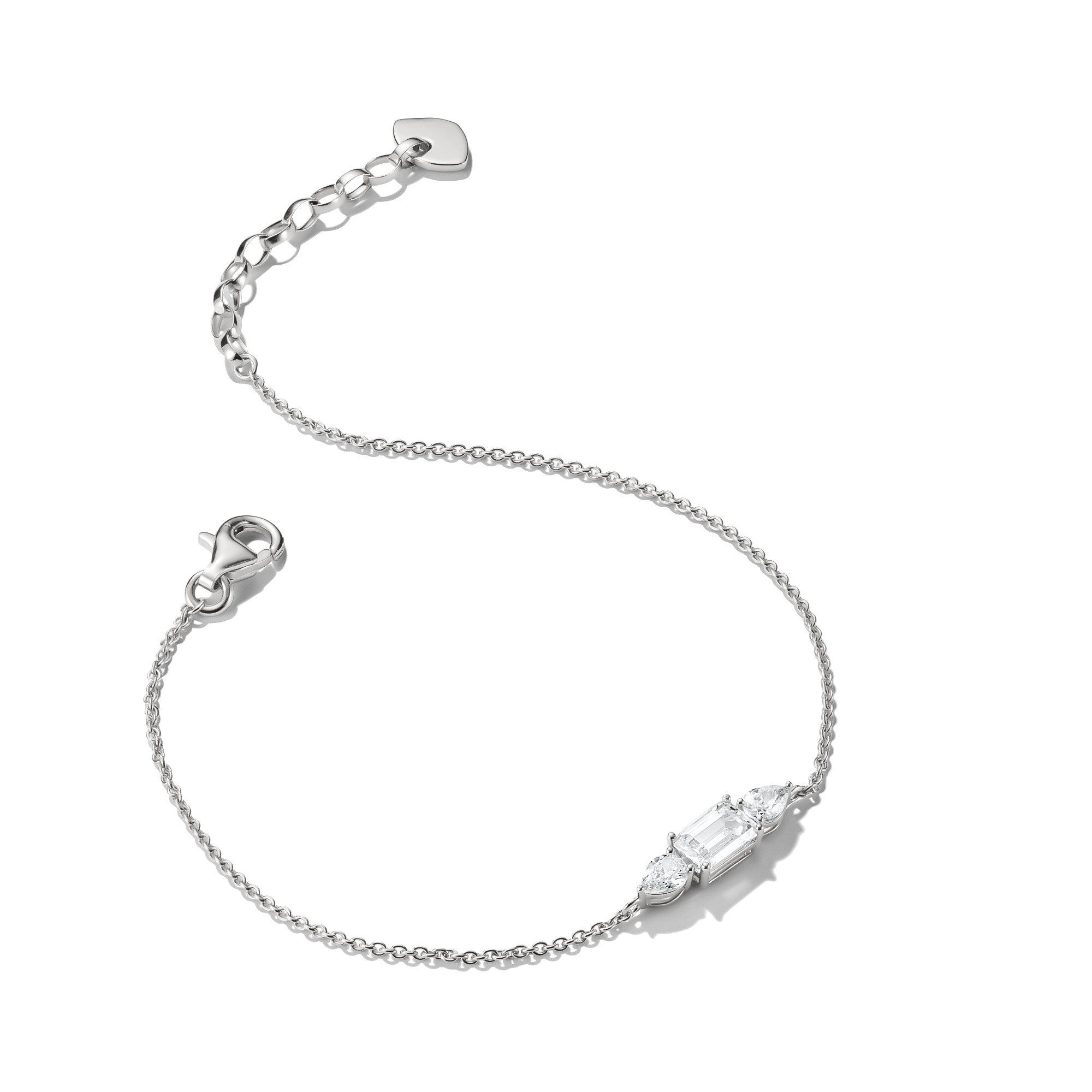 THOMAS SABO Armband Bold Elegance Armband mit funkelnden Zirkonia, mit Zirkonia (synth)