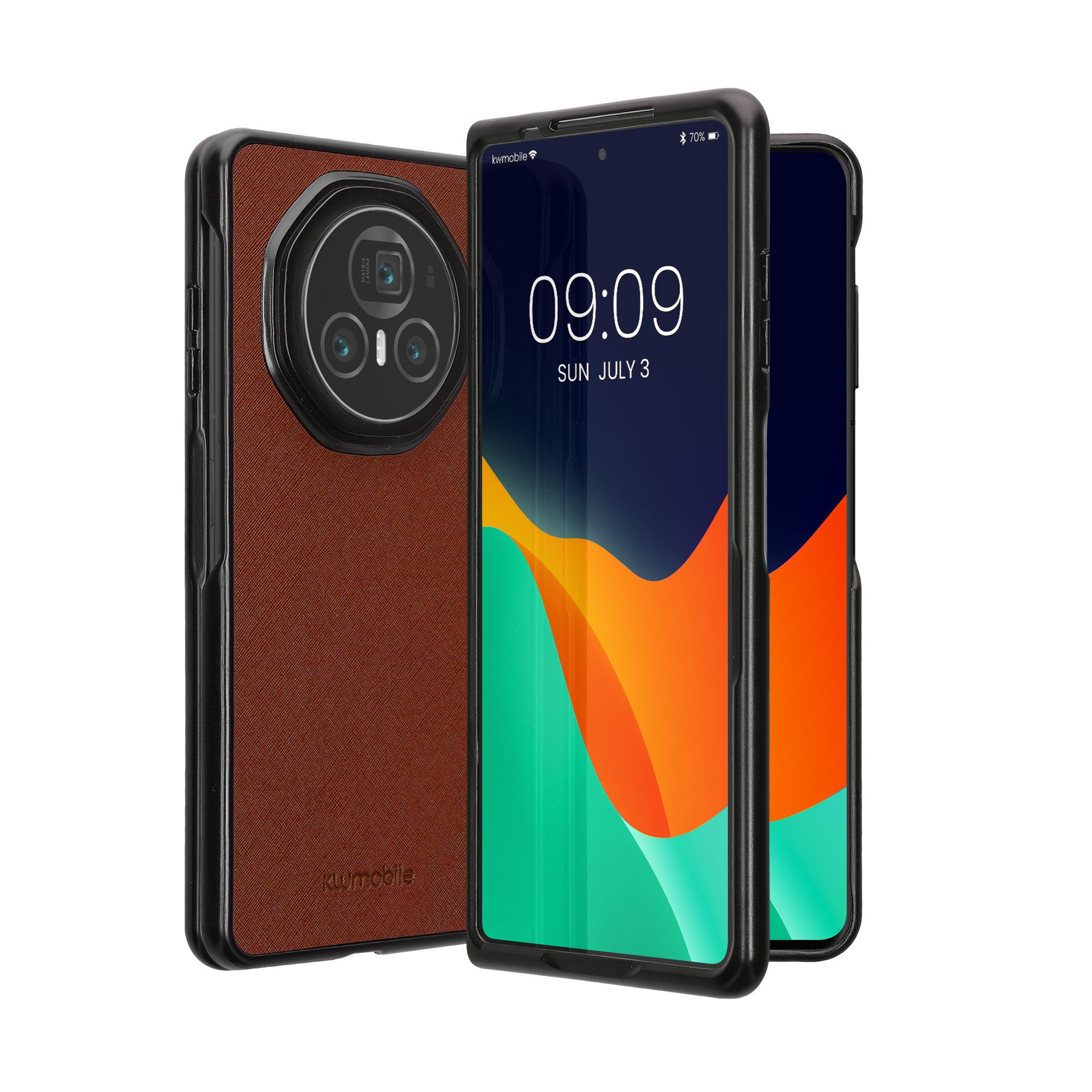 kwmobile Smartphone-Hülle Flip Hardcase für HONOR Magic V3, Hülle für Foldable Handy - Handyhülle