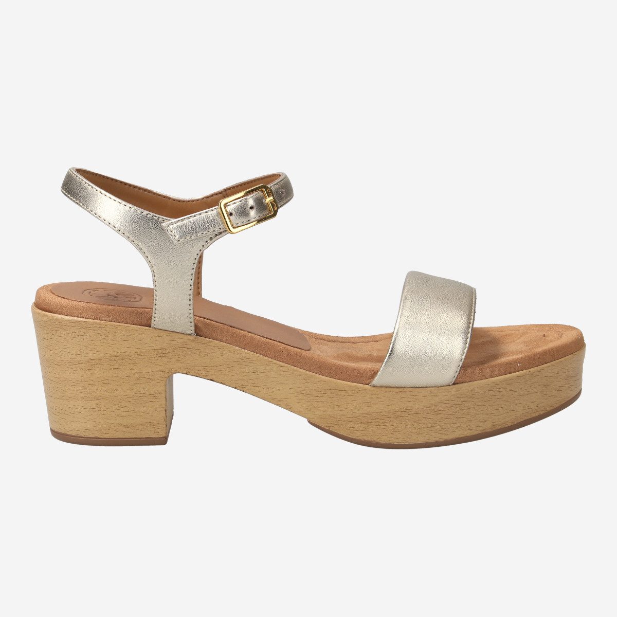 Unisa Unisa IRITA_LMT PLATINO, Сандалеты, Platin/ Gold, Damen Sandalette