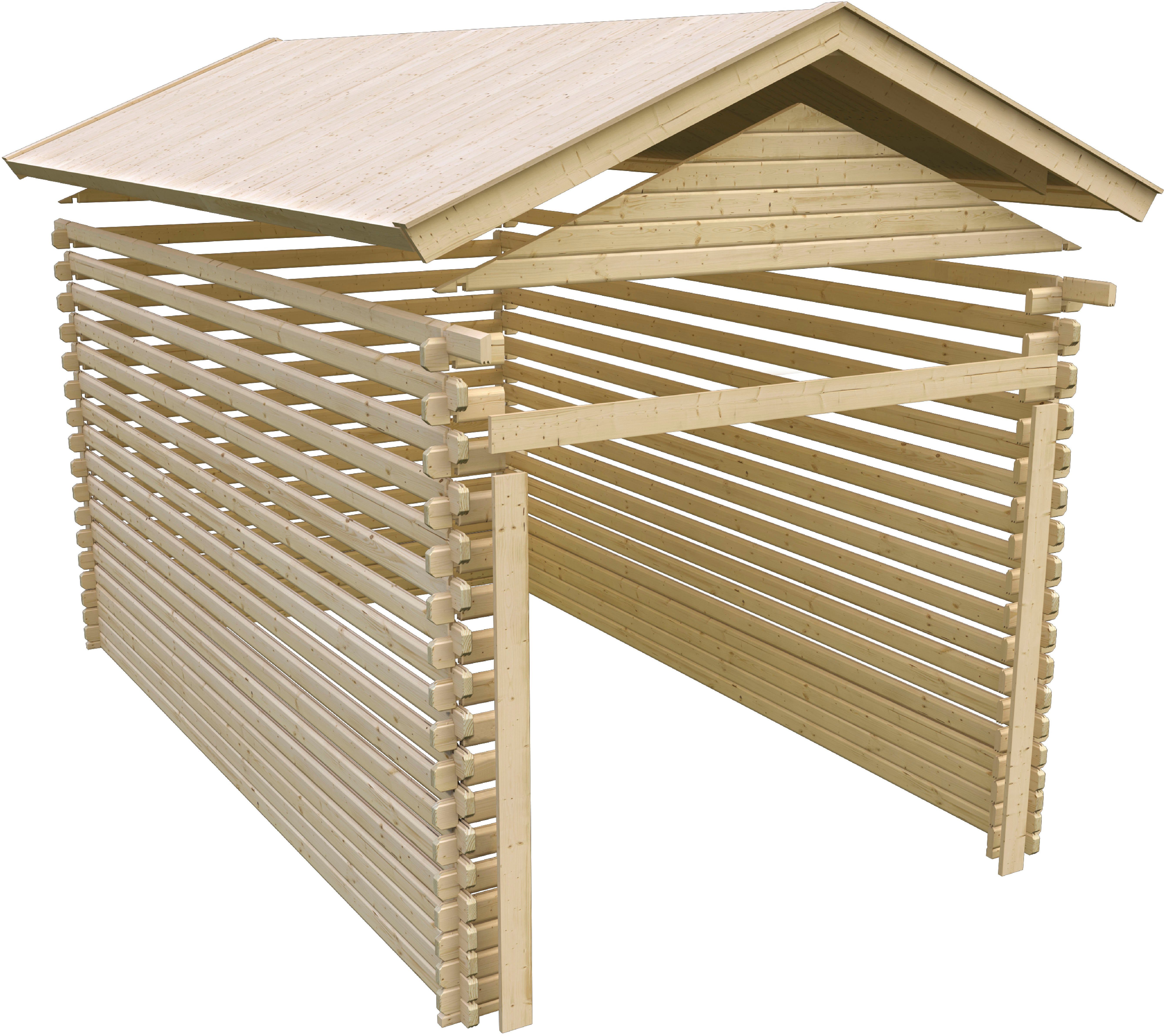 Karibu Garage Stephan, BxT: 338x489 cm, 193 cm Einfahrtshöhe