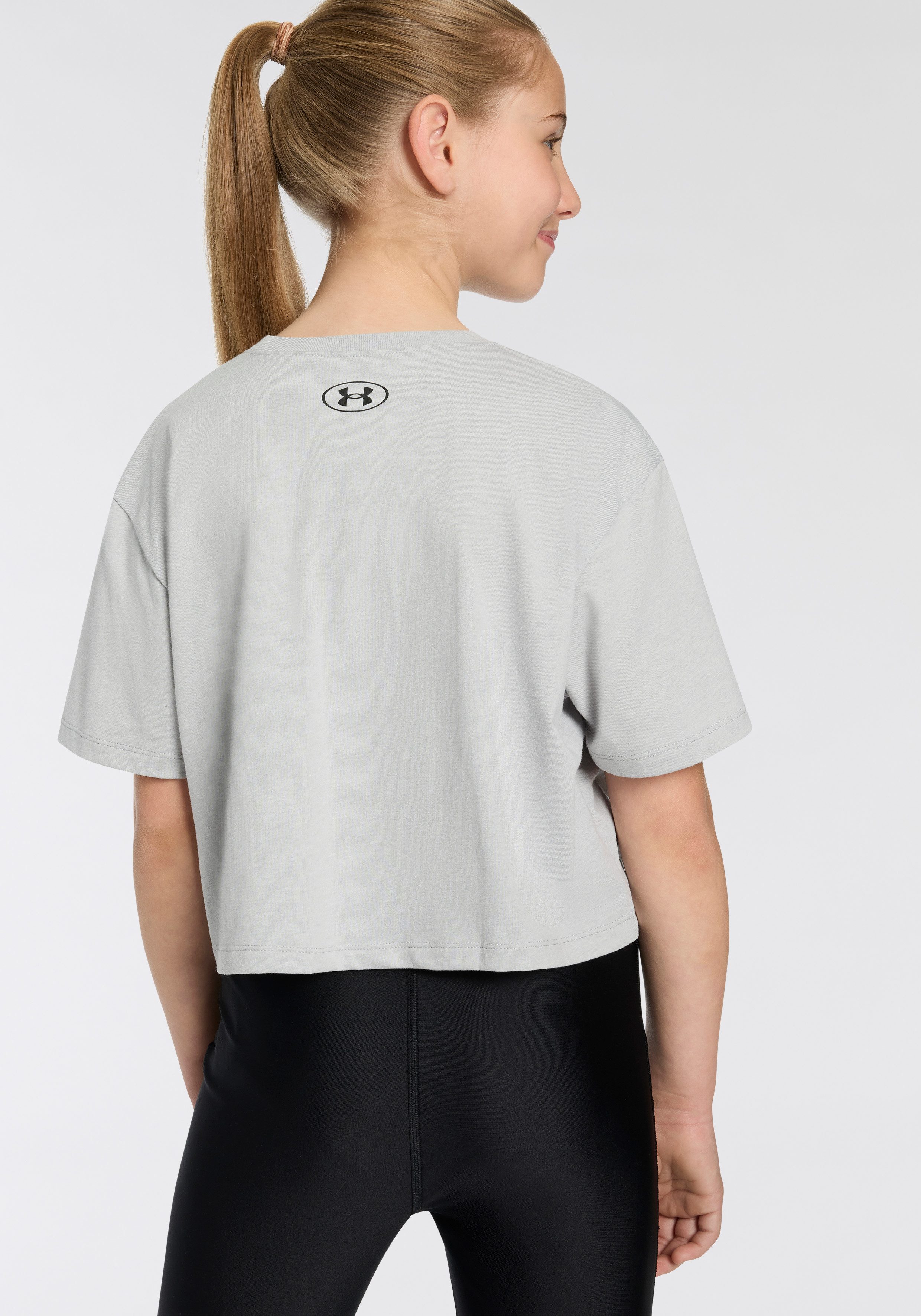 Under Armour® T-Shirt RIVAL Kurzarm, mit Rundhalsausschnitt, aus Baumwolle und Polyester