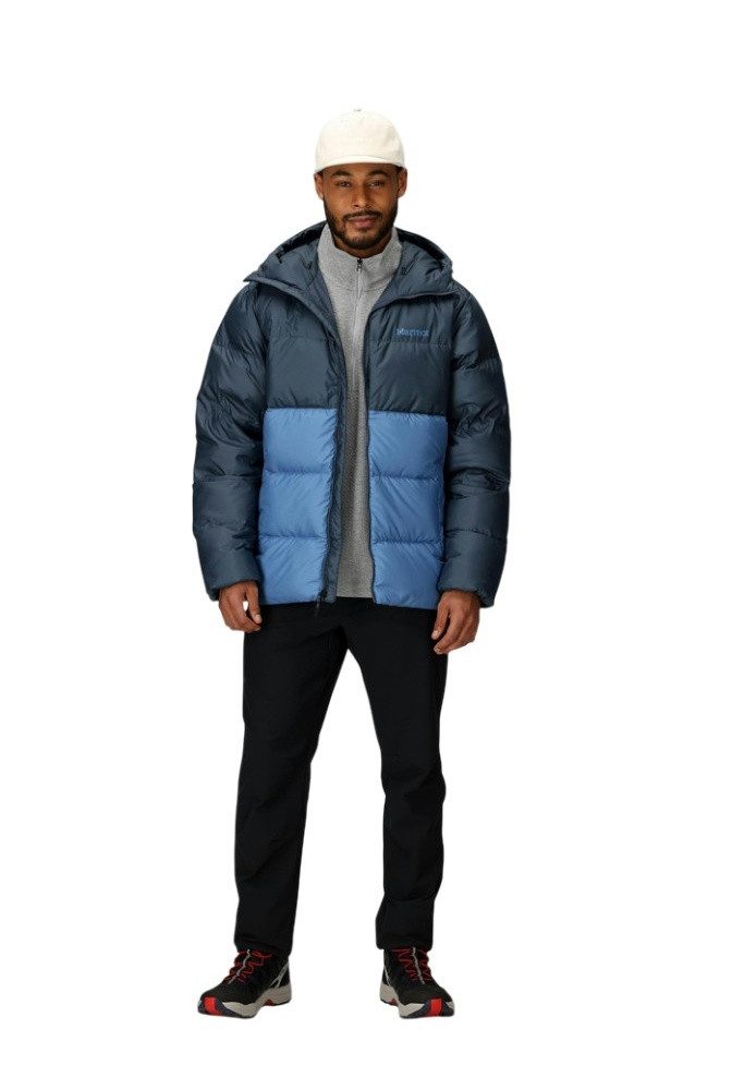 Marmot Winterjacke Winter-Daunenjacke Guides Down Hoody 2025 (wärmend dank Daunenfüllung)