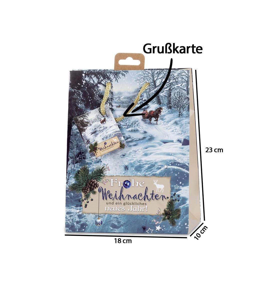 laro Geschenkbox Laro Geschenktaschen Geschenktüten Weihnachten 10/20/40/100stk Medium (40 St)