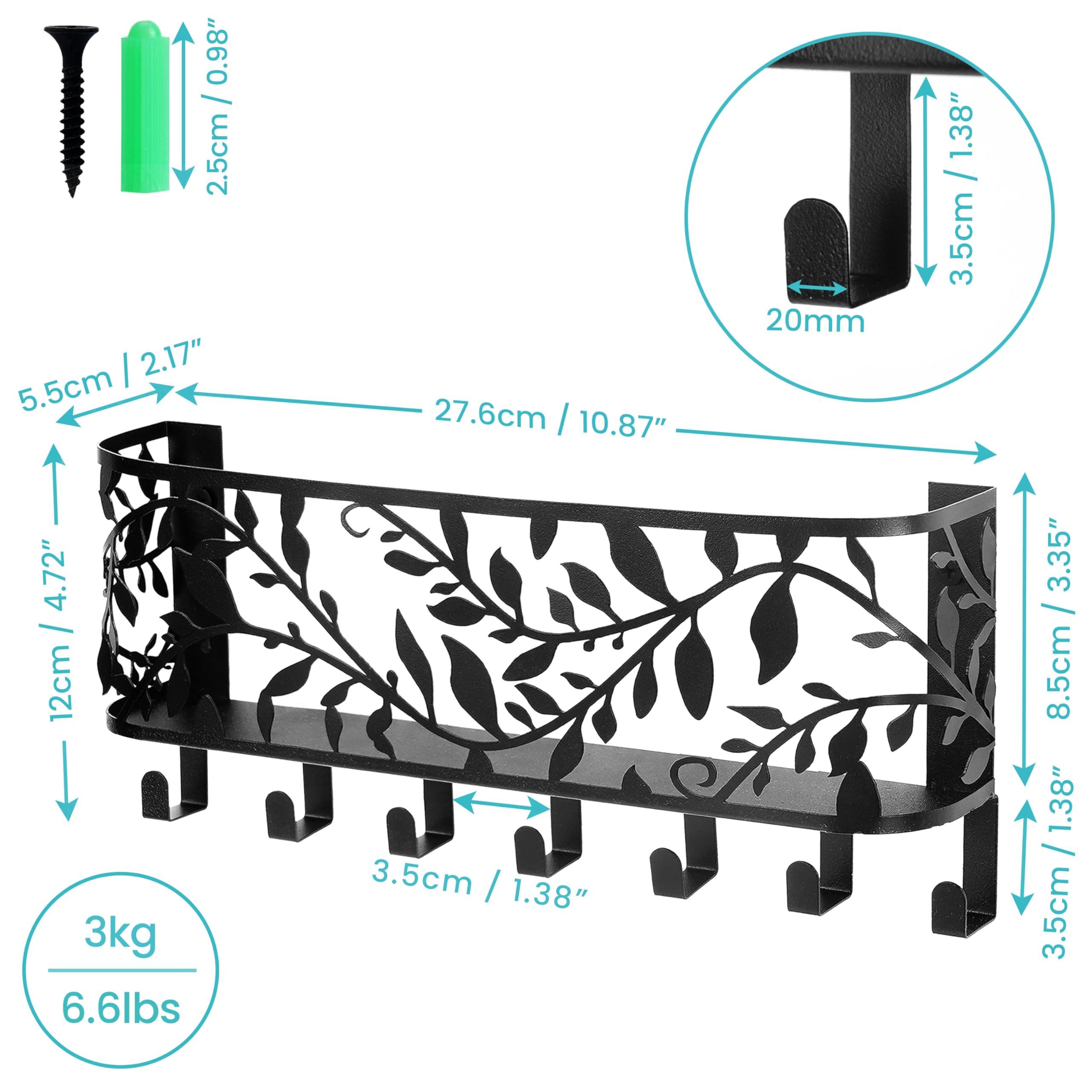 Belle Vous Schlüsselbrett Belle Vous Wandmontiertes Schlüsselbrett mit Abla günstig online kaufen