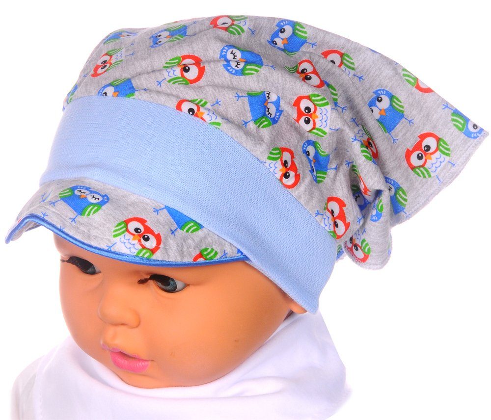 La Bortini Kopftuch Kopftuch Sommer Mütze für Baby und Kinder 39 - 48 cm  Kopfumfang Sommertuch Bandana