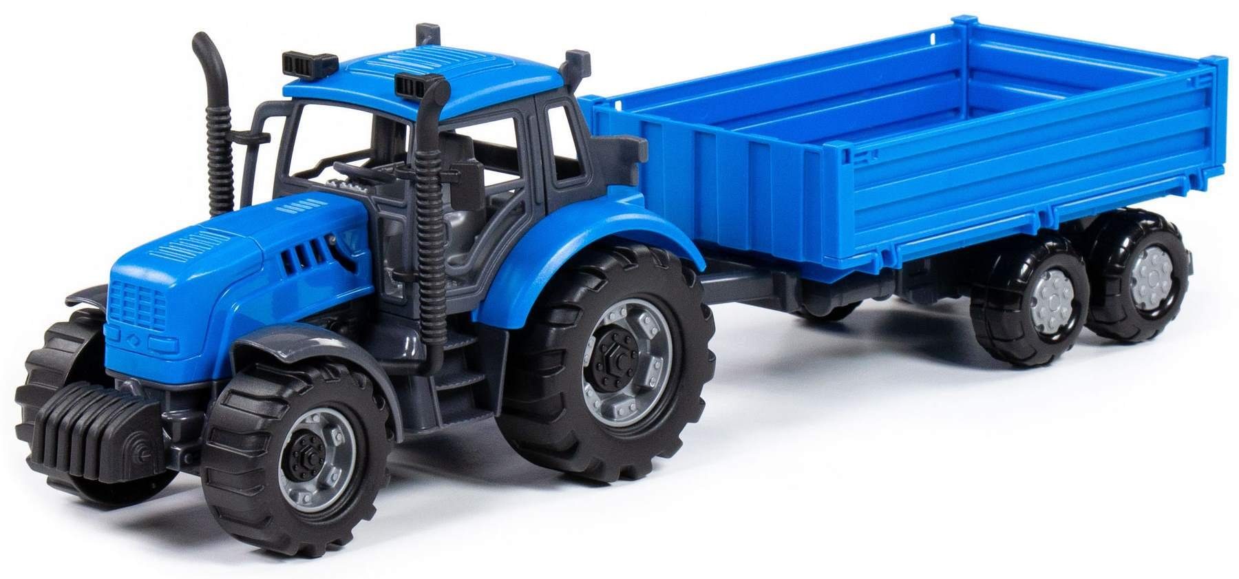 Polesie Spielzeug-Traktor Traktor Progress m. Kippanhänger günstig online kaufen