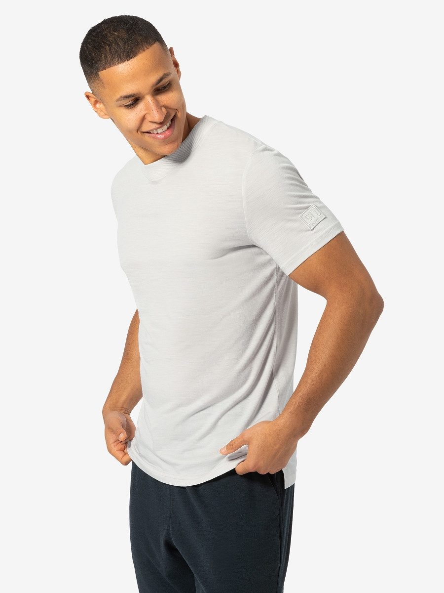 T-Shirt für Herren, nachhaltig, Merino