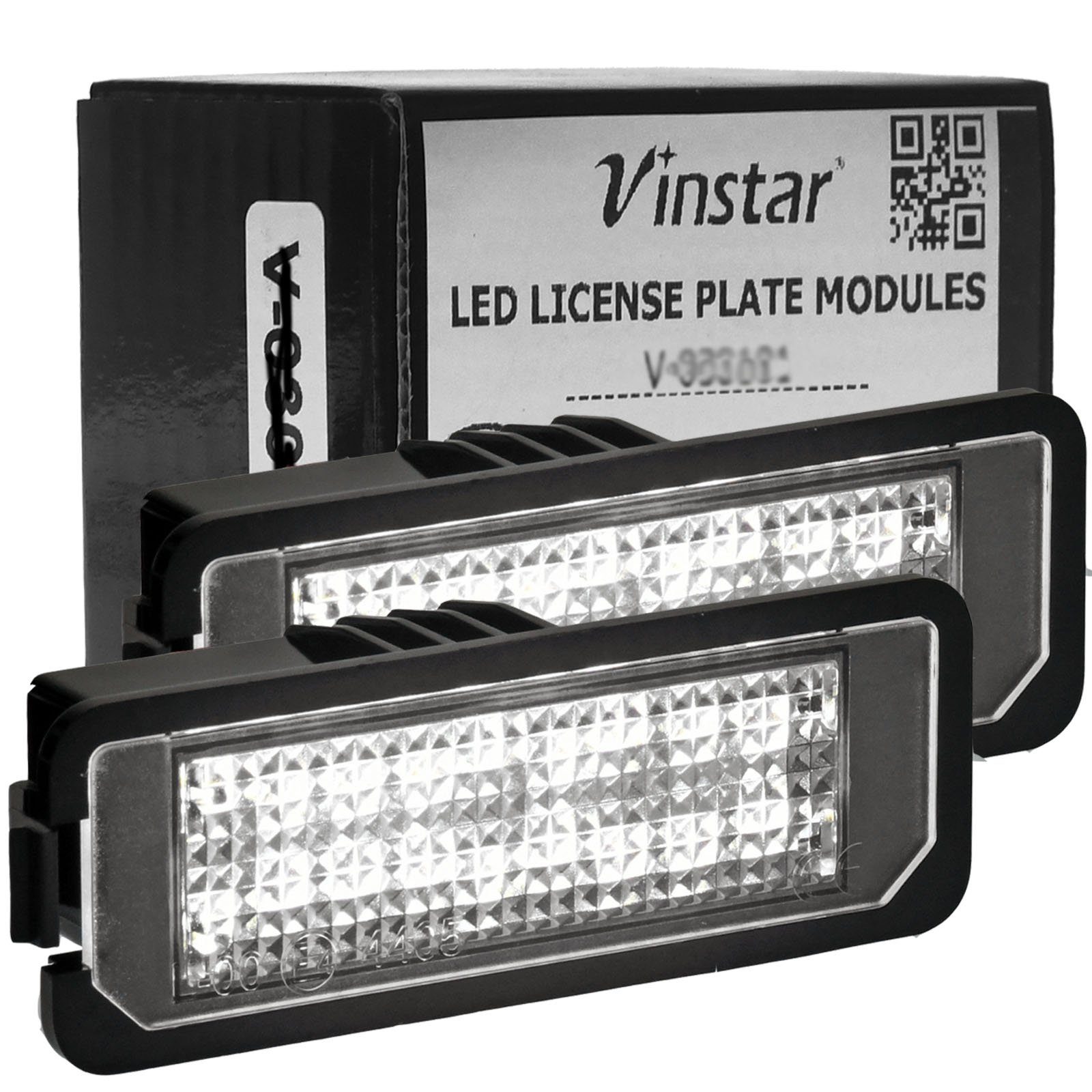 Vinstar KFZ-Ersatzleuchte LED Kennzeichenbeleuchtung E-geprüft für VW, VW GOLF 4 5 6 7 IV V VI VII /KEIN Variant