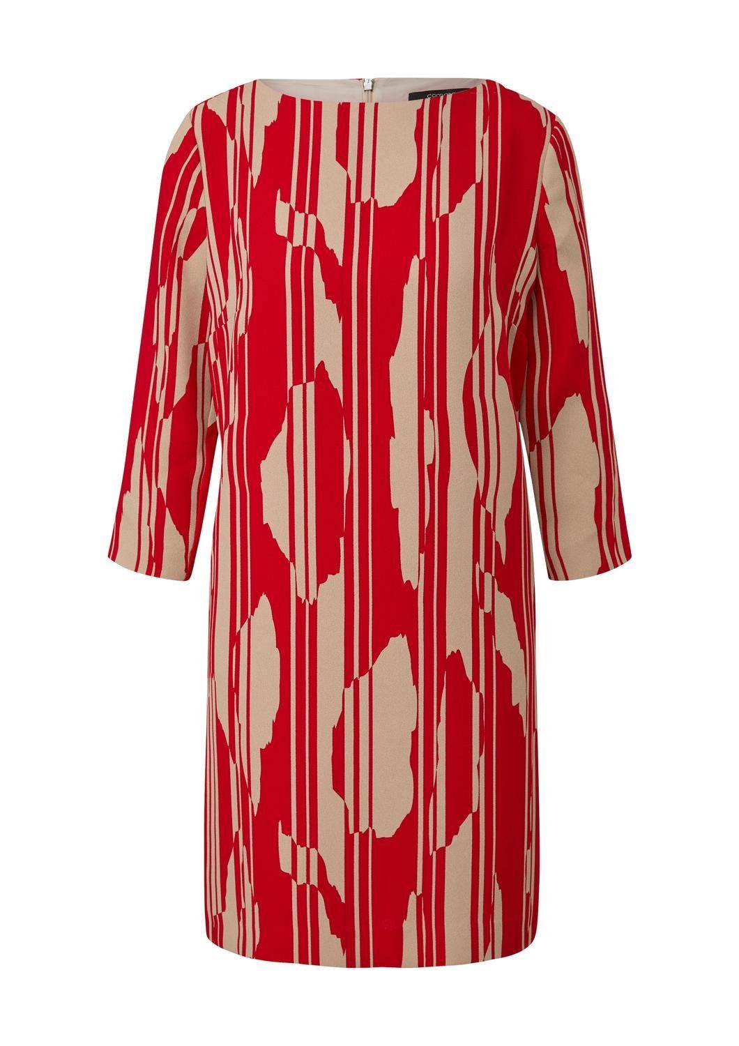 Comma Sommerkleid Kleid, RED
