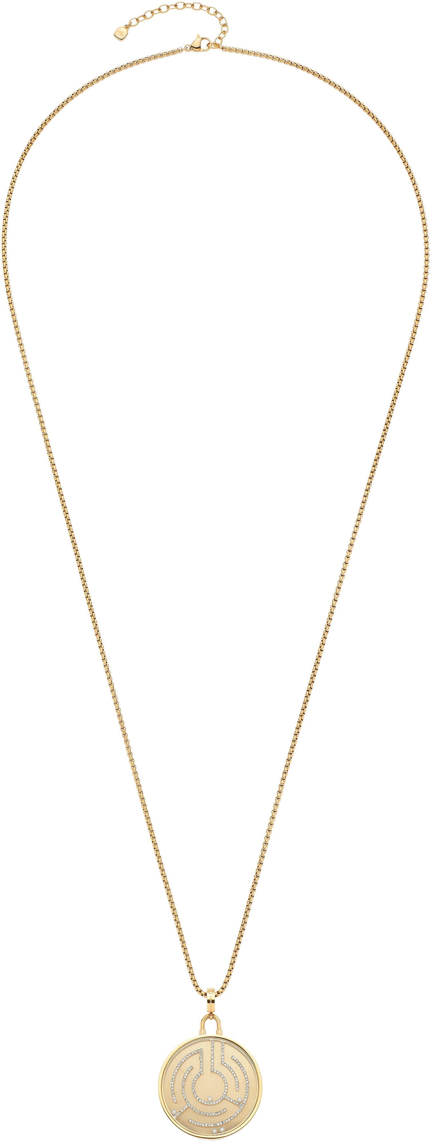 LEONARDO Kette mit Anhänger Halskette Joy, mit Zirkonia (synth) - mit Perle günstig online kaufen