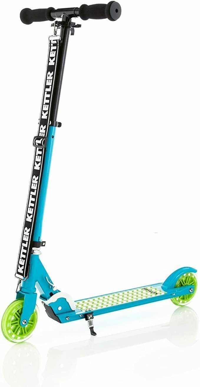 KETTLER Scooter Zero 5 Kinder Scooter Tretroller Cityroller TÜV zertifizierte, leicht,robust,hochwertig,TÜV zertifizierte Sicherheit & Fahrverhalten