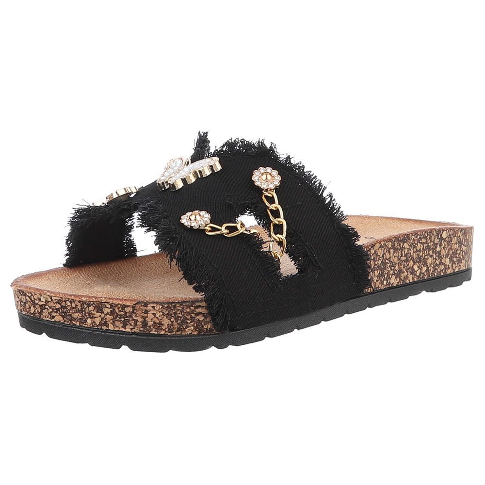 Ital-Design Stylische Sandalen mit Komfort und Eleganz Pantolette (89322706 günstig online kaufen