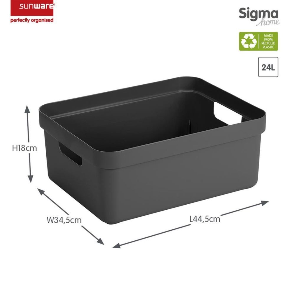 Sunware Aufbewahrungsbox Sunware Aufbewahrungsbox Sigma Home mit Griffen – Bild 4 von 4