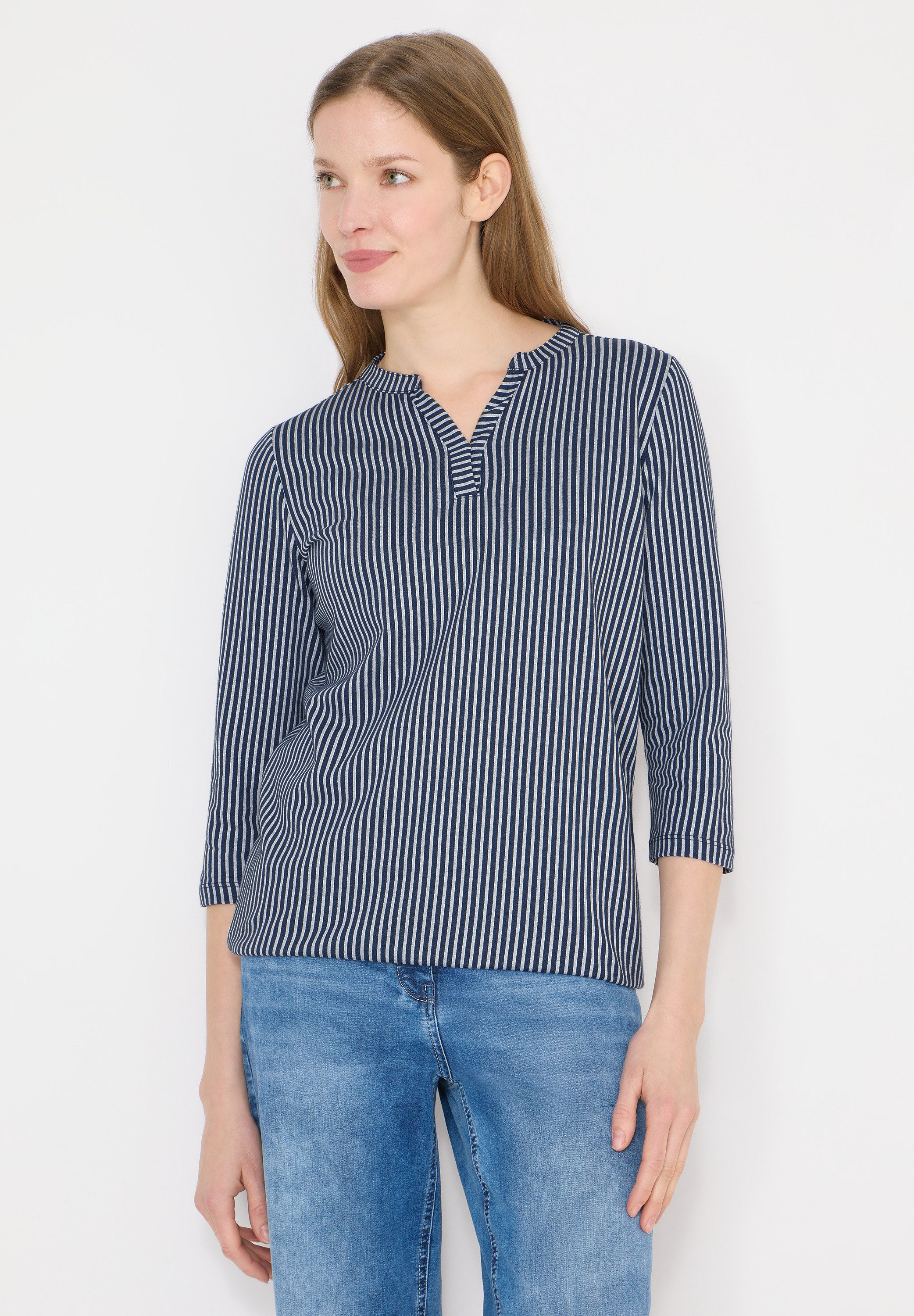 CECIL Shirtbluse mit 3/4 Ärmeln