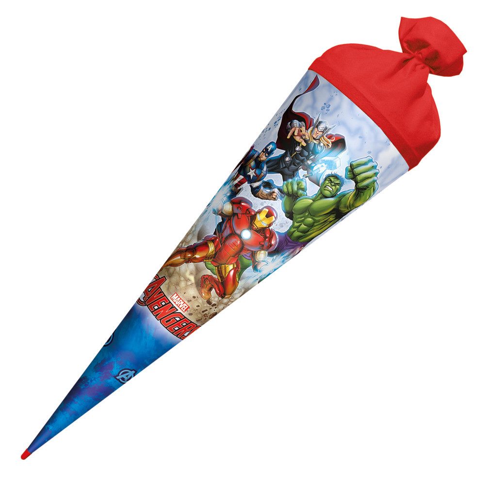 Roth Schultüte Roth Schultüte Marvel The Avengers rund Schutzspitze Filzverschluss