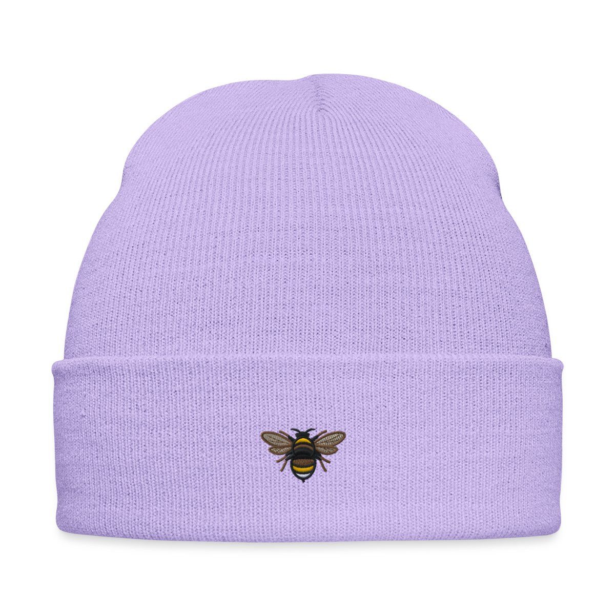 Beanie Stickmotiv Hummel Lustiges Tier Design Bestickte Wintermütze