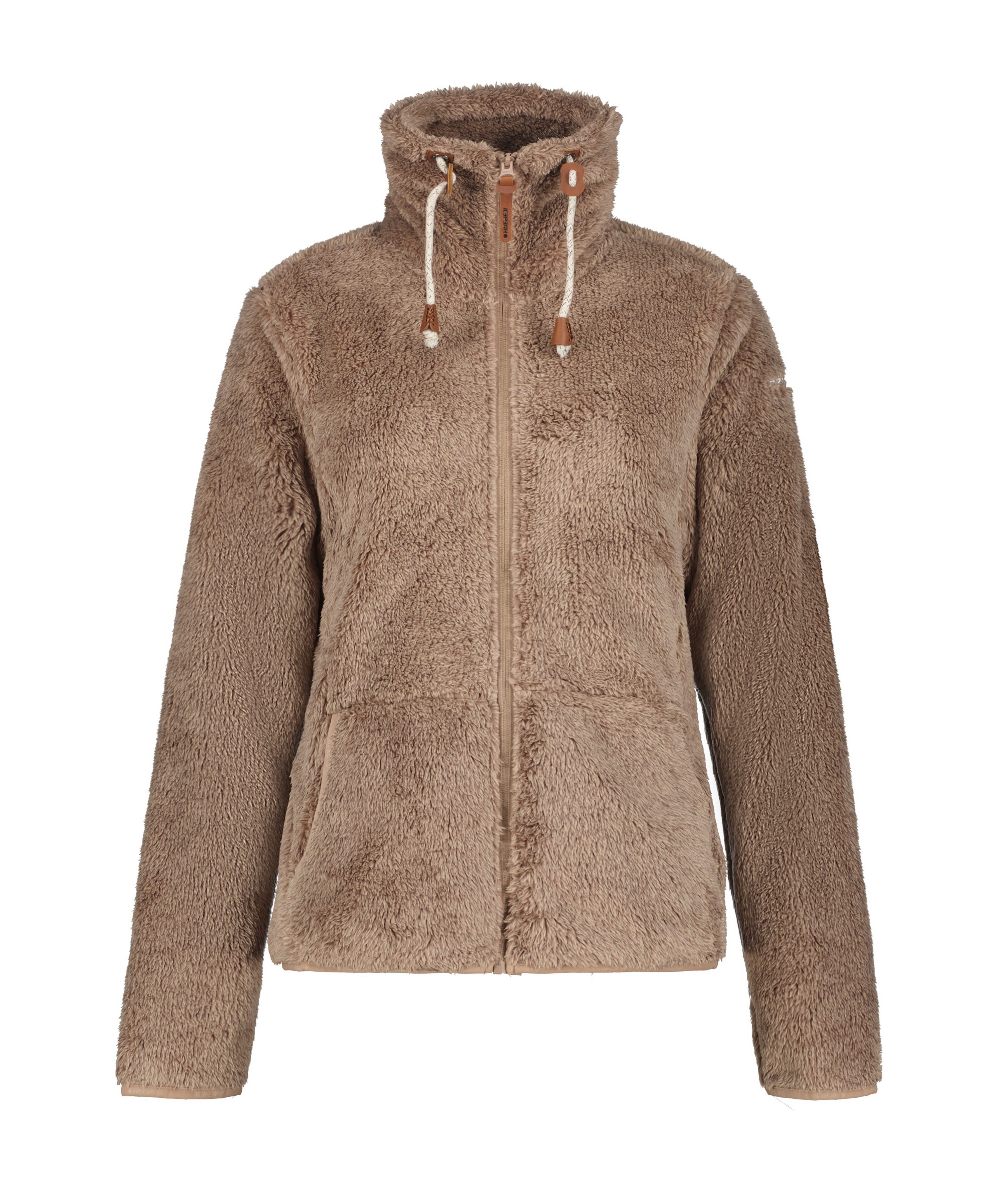 Icepeak Fleecejacke ICEPEAK COLONY sportlicher Stil, mit Reißverschluss, schnell trocknendes Material