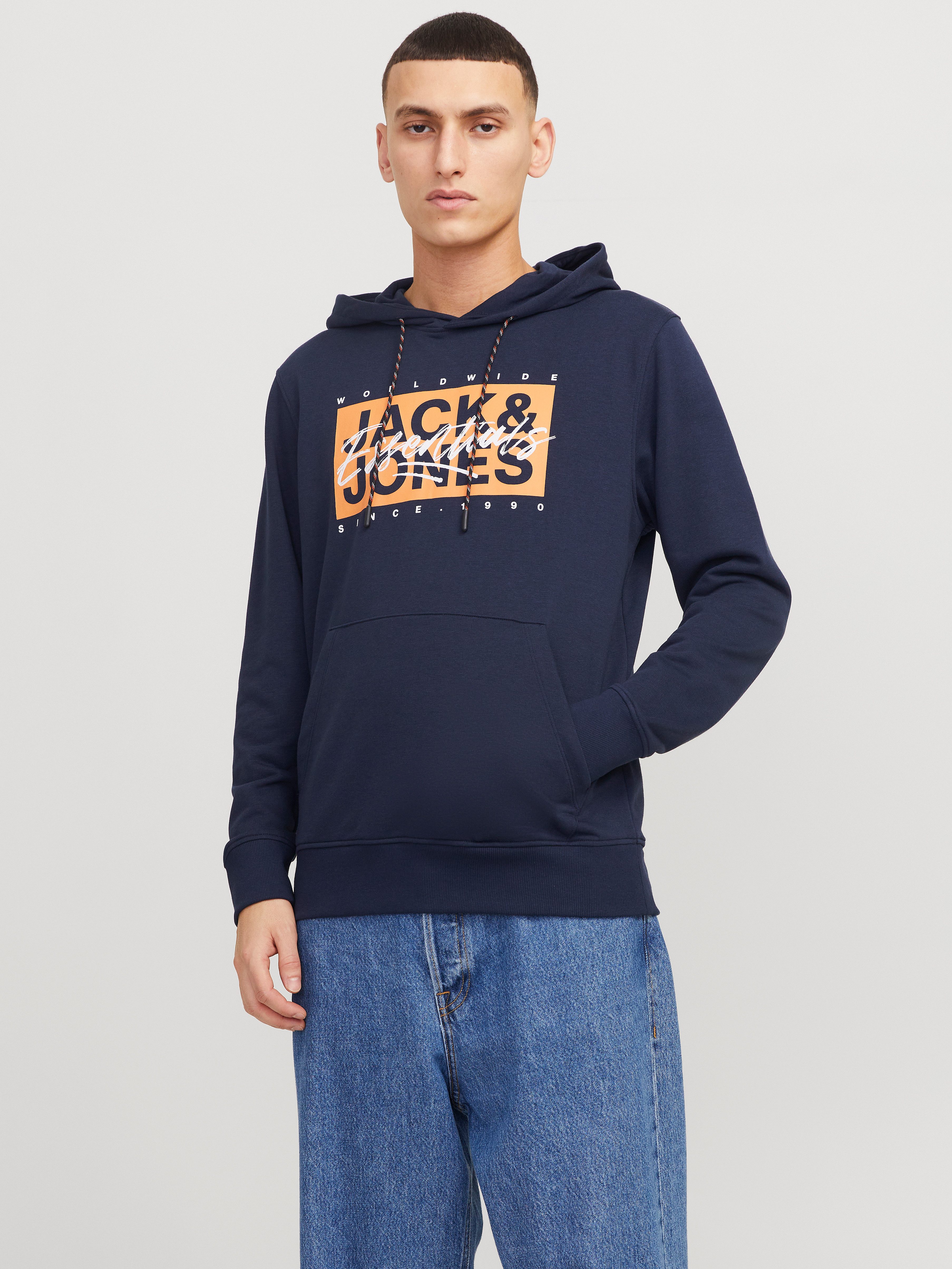 Jack & Jones Kapuzensweatshirt JJCOLTON – Sweater mit Print, Regular Fit un günstig online kaufen