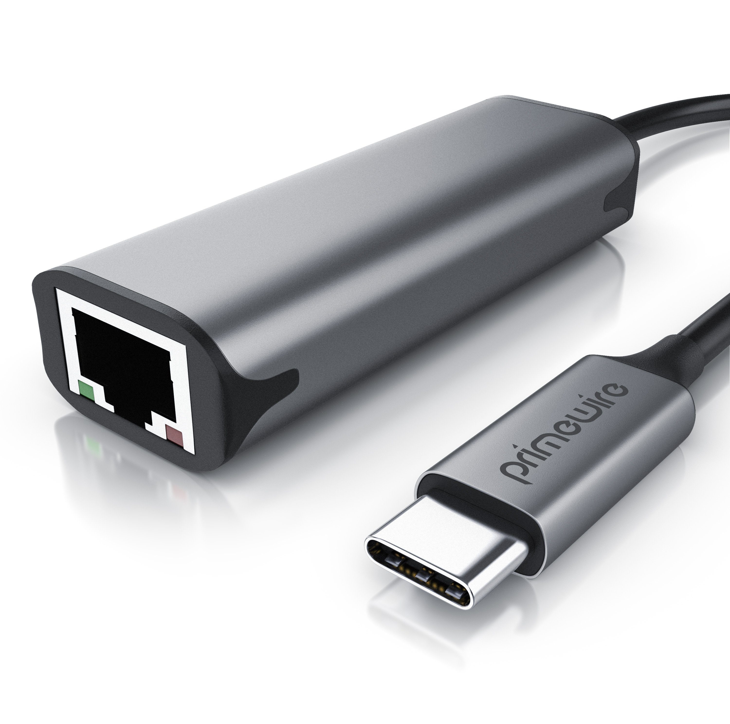 Primewire Netzwerk-Adapter, 15 cm, Netzwerkadapter USB 3.2 Typ C auf RJ45  Buchse LAN Adapter mit USB Typ C online kaufen | OTTO