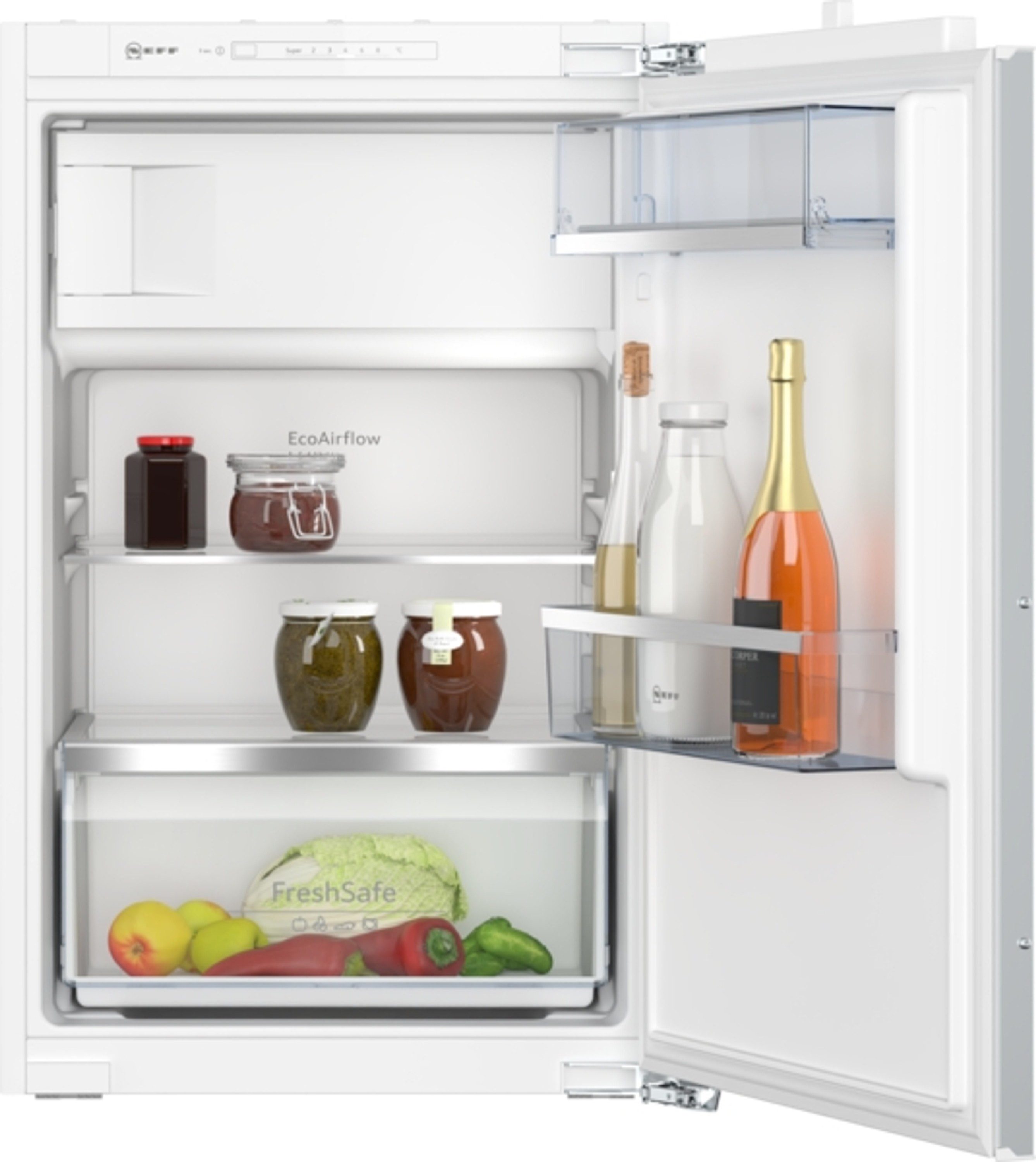 NEFF Einbaukühlschrank N 50 KI2222FE0, 88 cm hoch, 54 cm breit