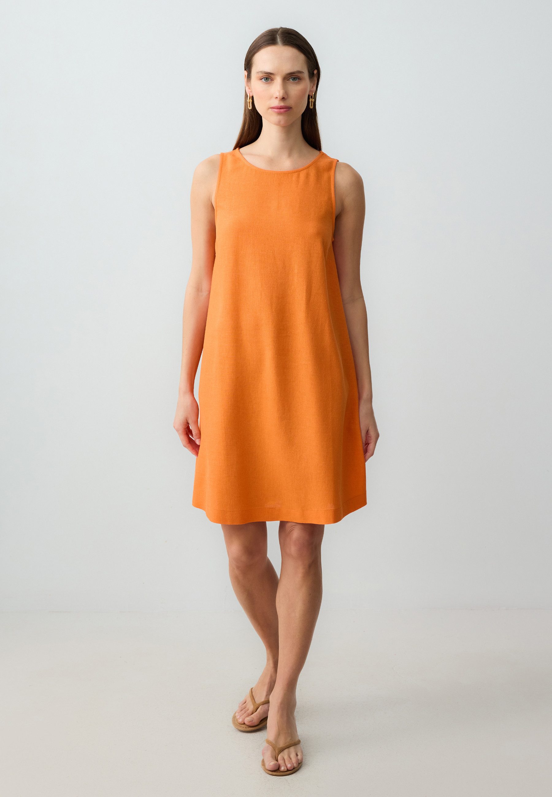 Jimmy Key Minikleid Locker Geschnittenes Gewebtes günstig online kaufen