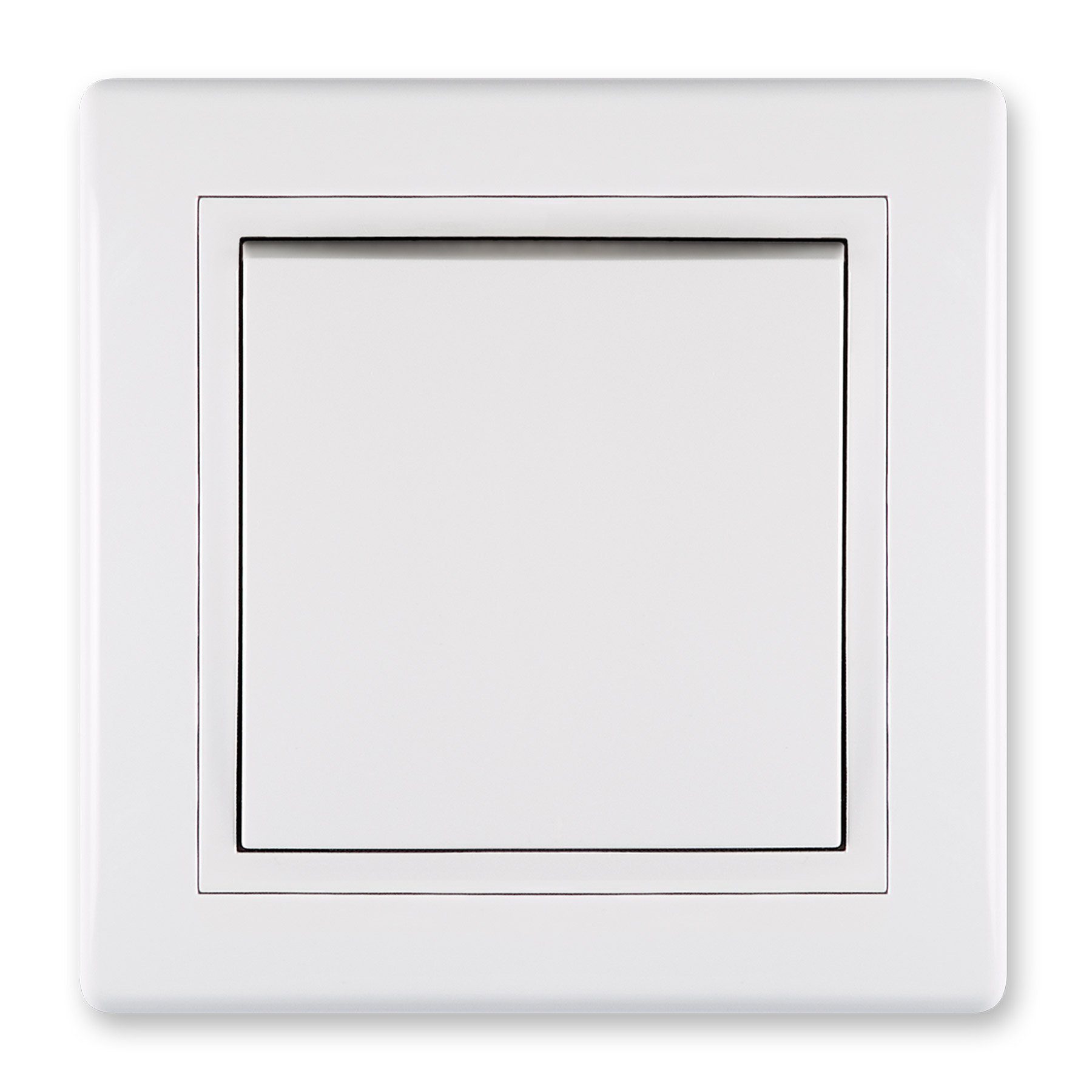 Unterputz-Schalter Glimmlampe Aling (Packung) Weiß Line Conel Lichtschalter Prestige ohne