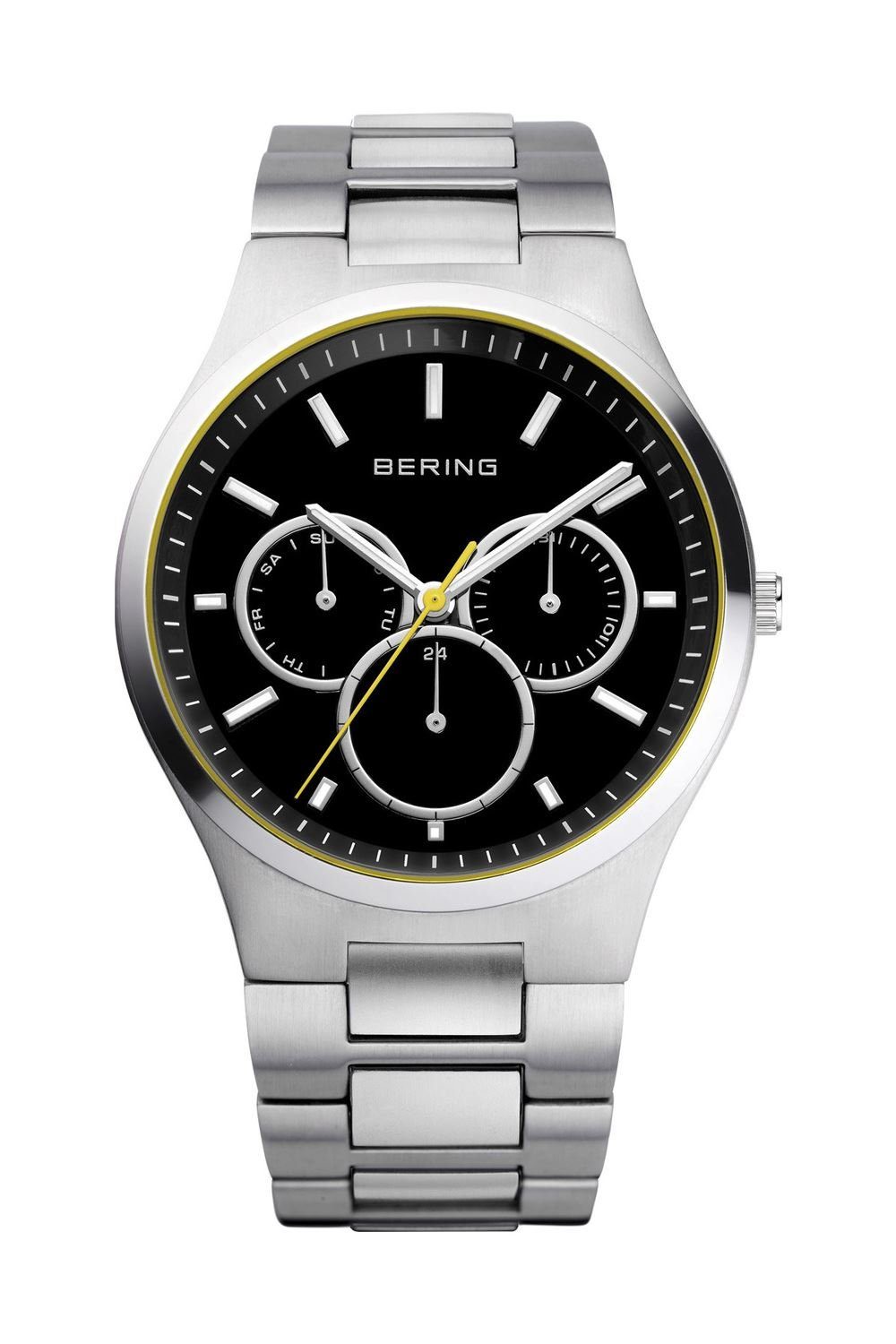 Multifunktionsuhr Bering Herrenuhr Edelstahl CLASSIC 13841-702