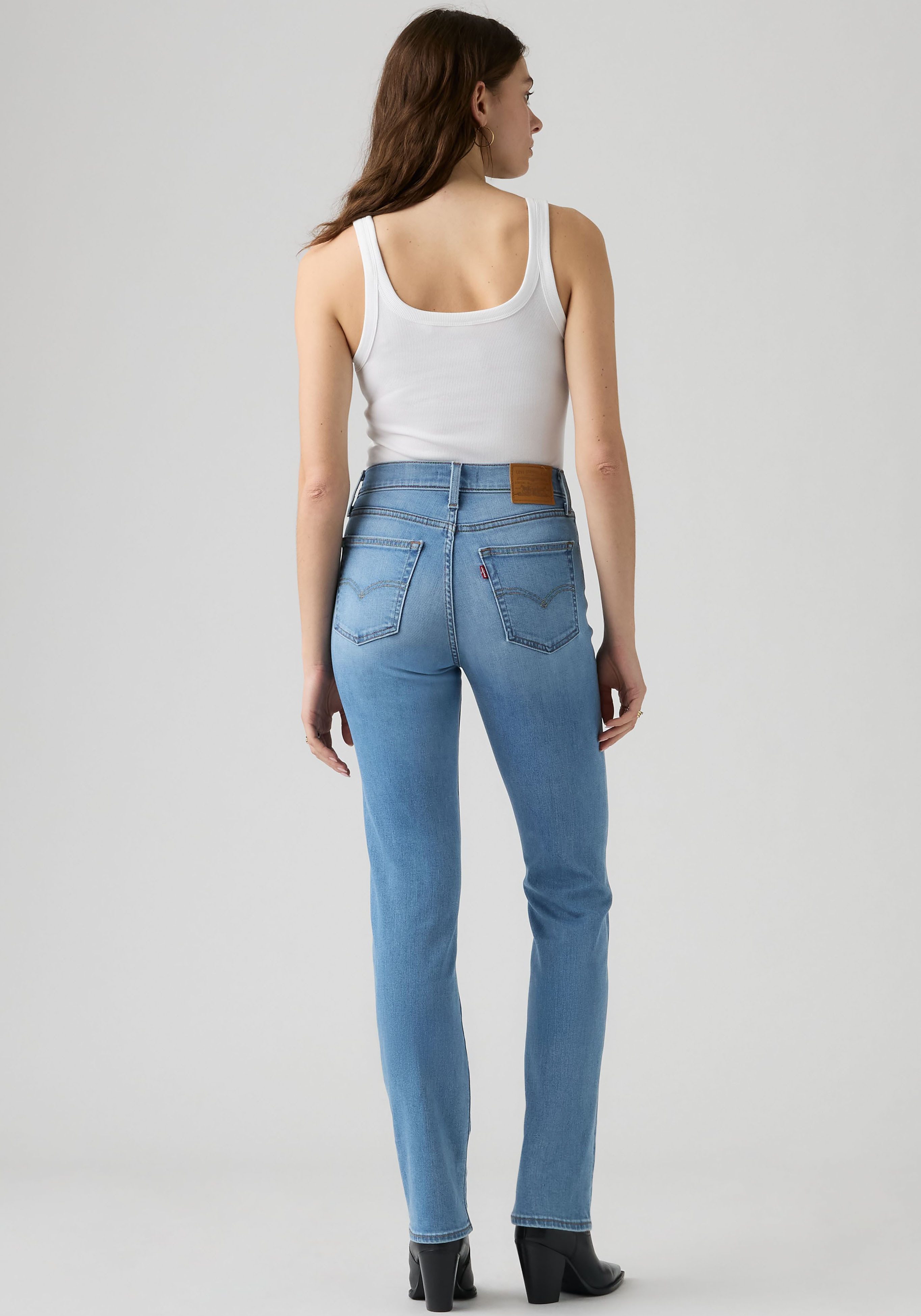 Levi's® Slim-fit-Jeans 722 HIGH RISE SLIM mit Lyocell und Stretch – Bild 4 von 5