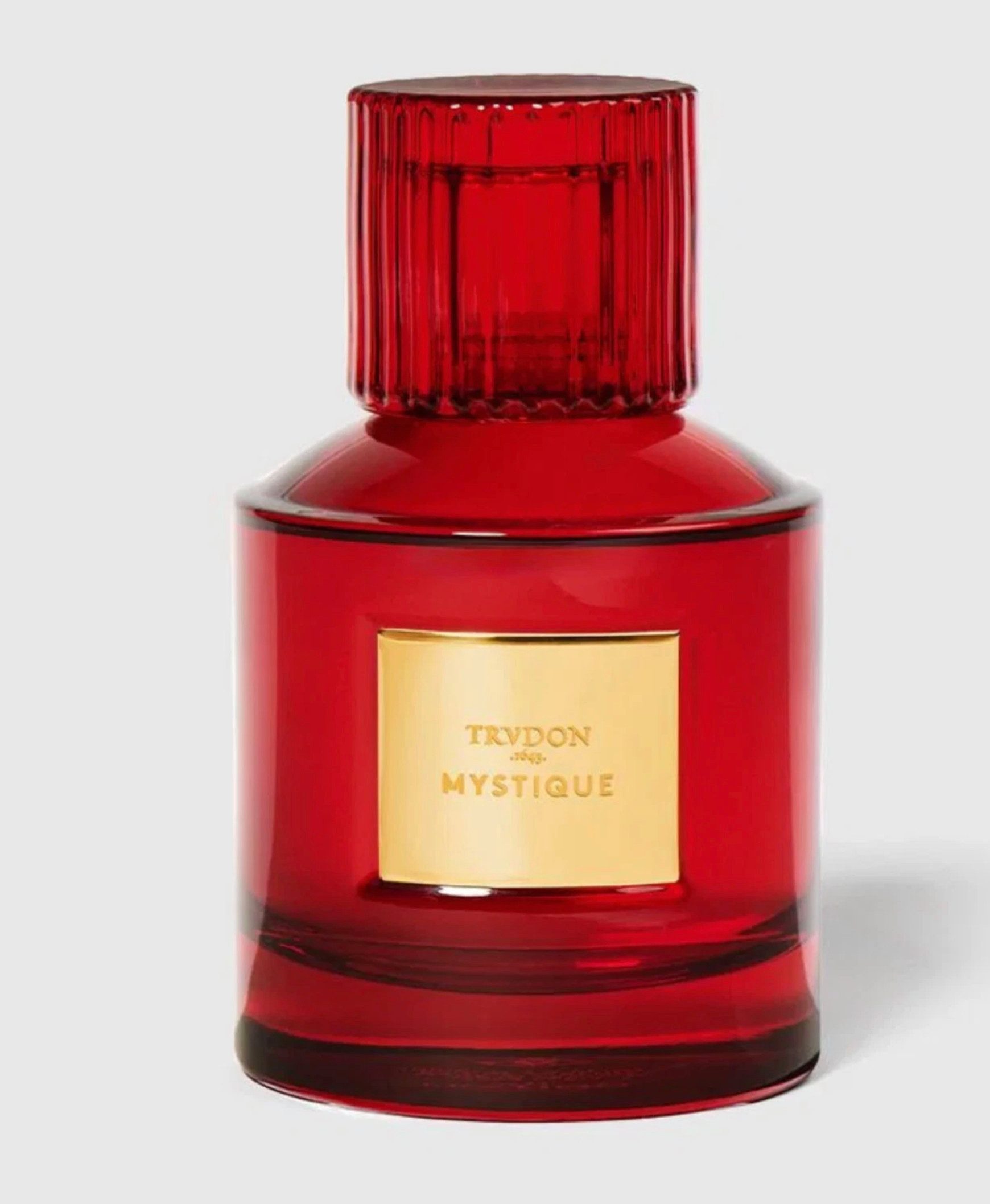 Cire Trudon Parfum Mystique Nuit Rouge Parfum Unisex Duft Leder, Oud & Papyrus 100ml, 1-tlg., Eleganter Designer-Flakon-Vergoldetes Signature-Etikett