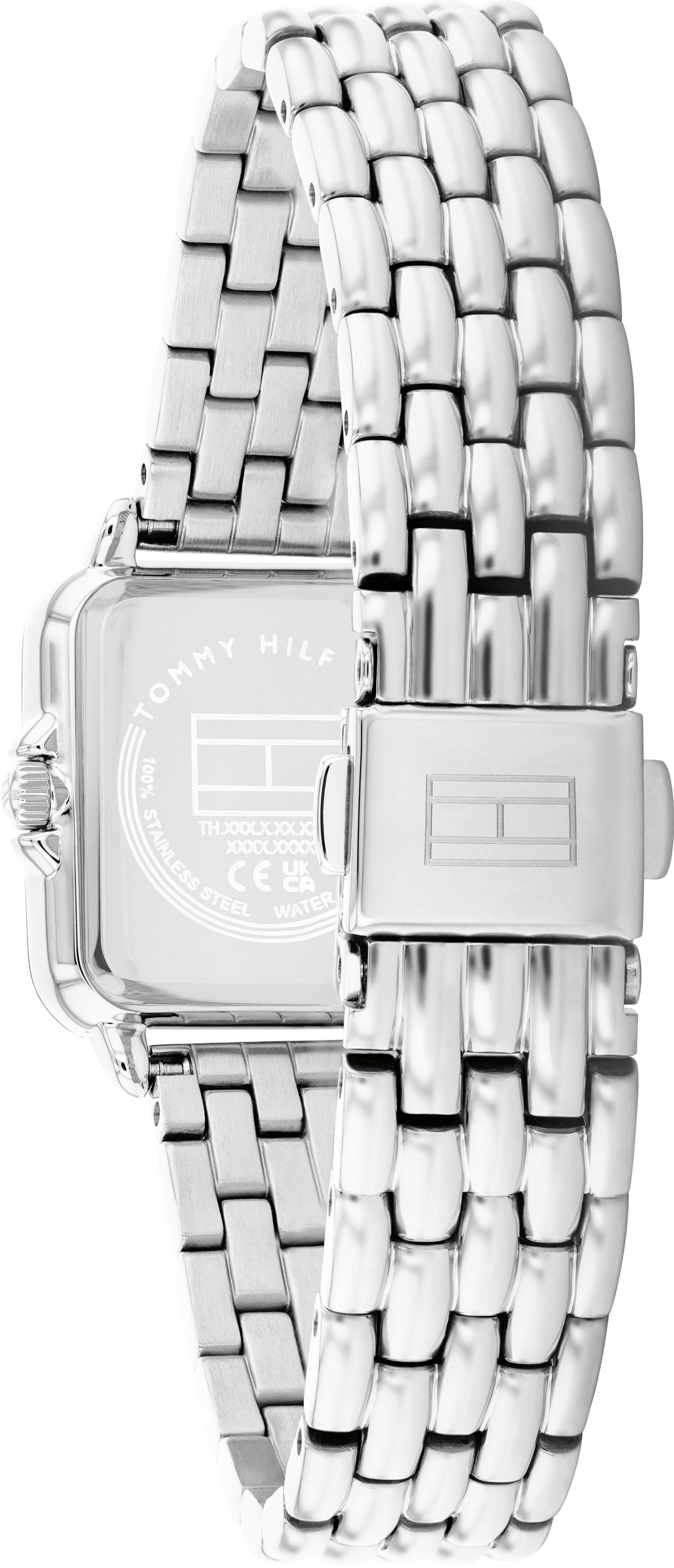 Tommy Hilfiger Quarzuhr MIA 1782830, Armbanduhr, Damenuhr, Edelstahlarmband, analog