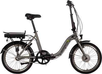 SAXONETTE E-Bike Compact Plus 2.0, 3 Gang, Nabenschaltung, Frontmotor 250 W, (mit Akku-Ladegerät)
