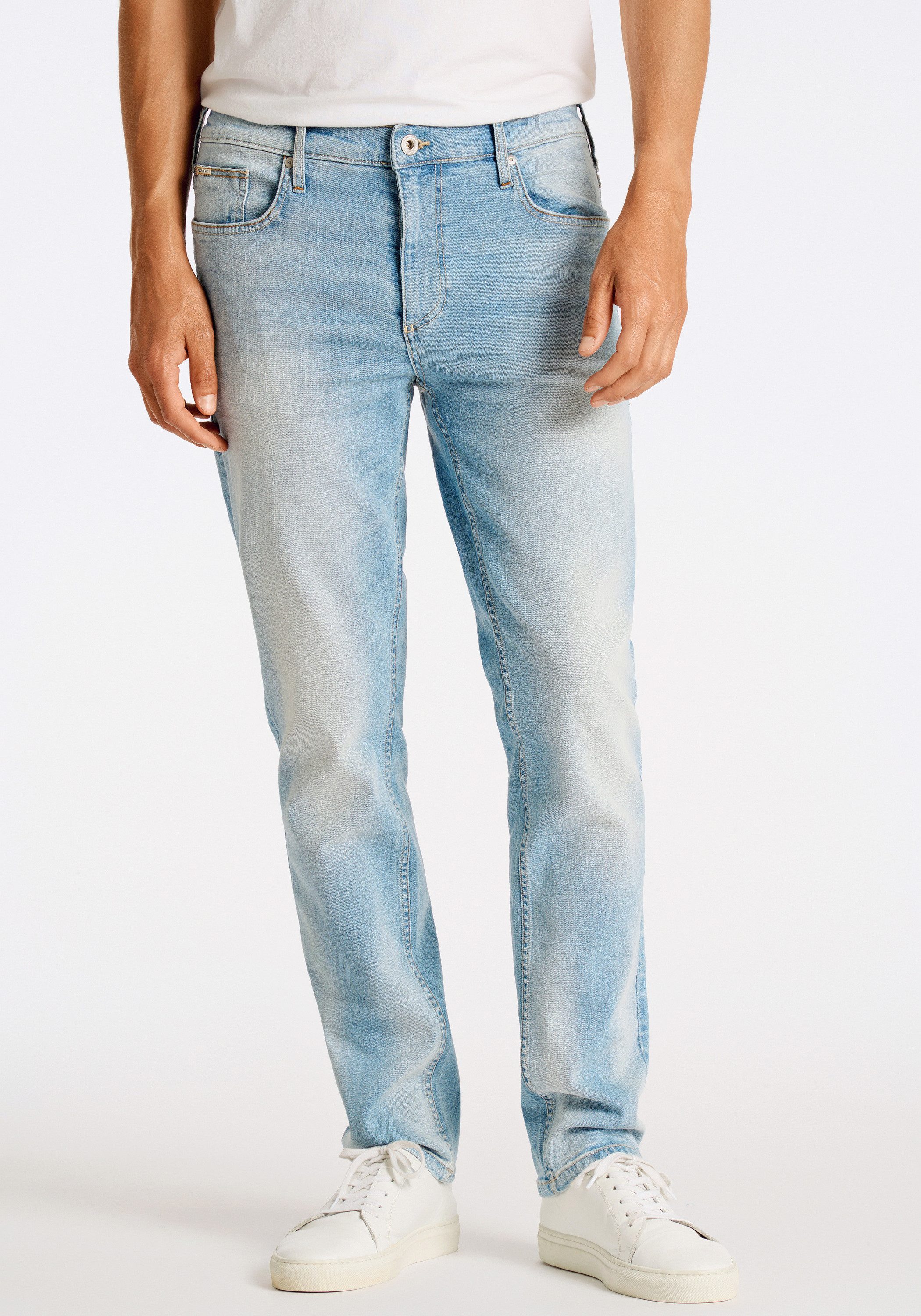 LINDBERGH 5-Pocket-Jeans Jeans Tapered Fit günstig online kaufen