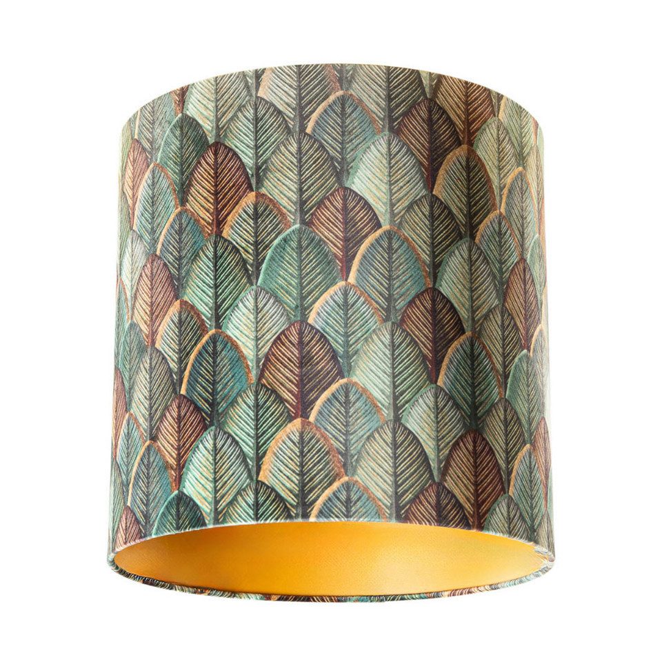 Qazqa Lampenschirm Cilinder velours