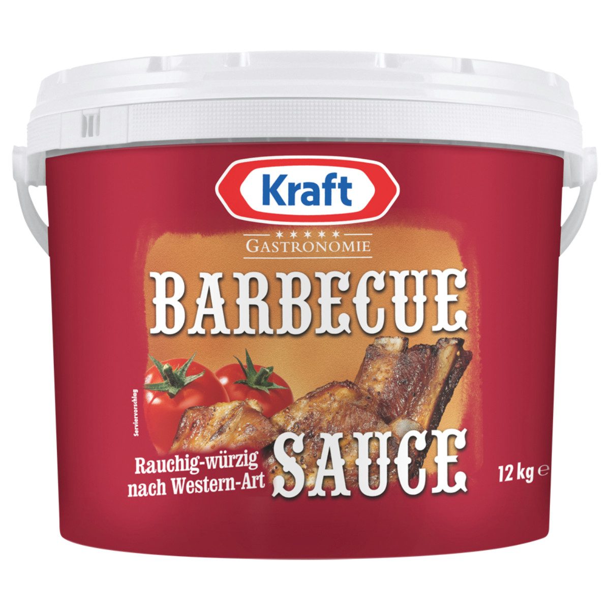 Kraft Saucen, Kraft BBQ Barbecue Sauce rauchig würzig nach Western Art 12000g