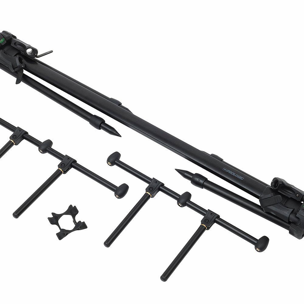 Prologic Rutenhalter Tube 3 Rod Pod mit Hard Case-Rohr Karpfenrutenständer Rutenhalter, (wird in einem schützenden Hard Case-Rohr geliefert)