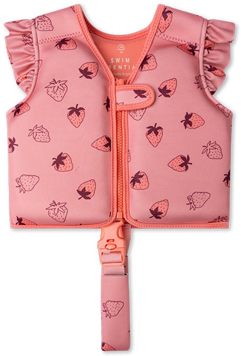 Swim Essentials Schwimmweste Schwimmweste Strawberry Fields 11-15 kg 30 x 32 cm, Swim Vest Weste Schwimmhilfe