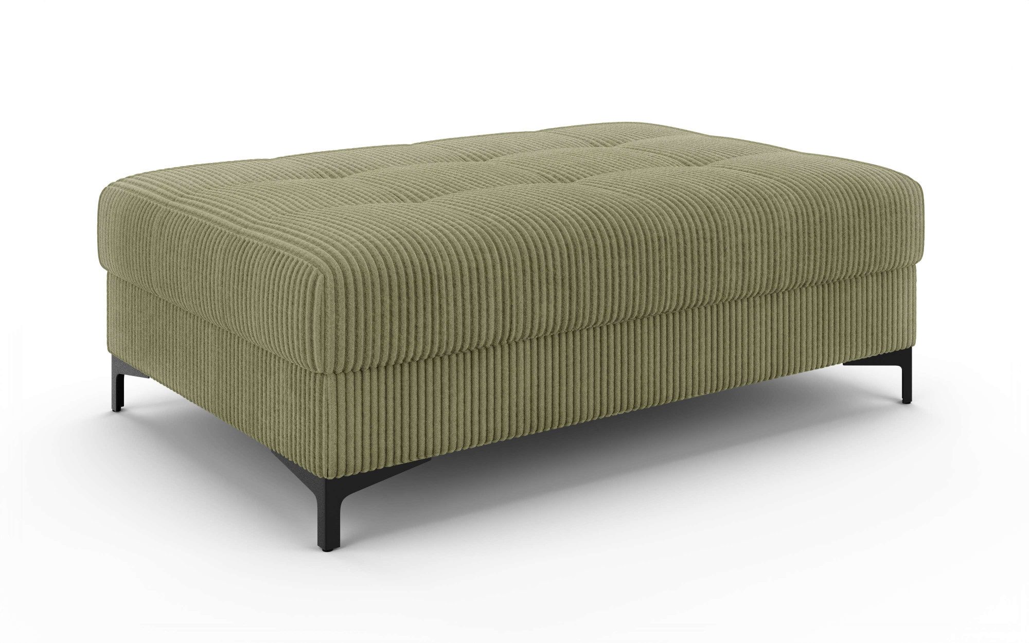 OTTO home Polsterhocker LEEVKE Sitzhocker passend zum Sofa, Breite 115 cm, günstig online kaufen