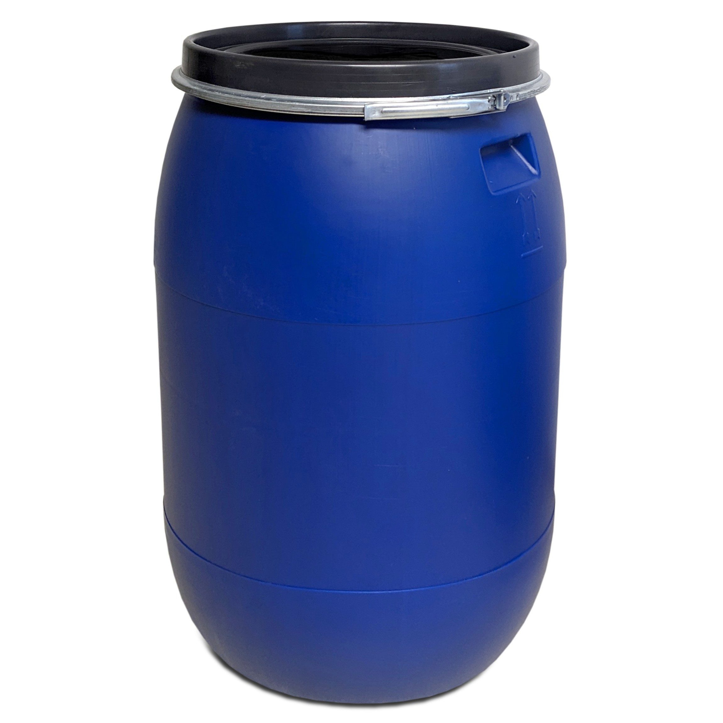 Plasteo Regentonne Weithalsfass Lebensmittelecht BPA-Frei Sauerkrautfass, 220 l, BPA-Frei