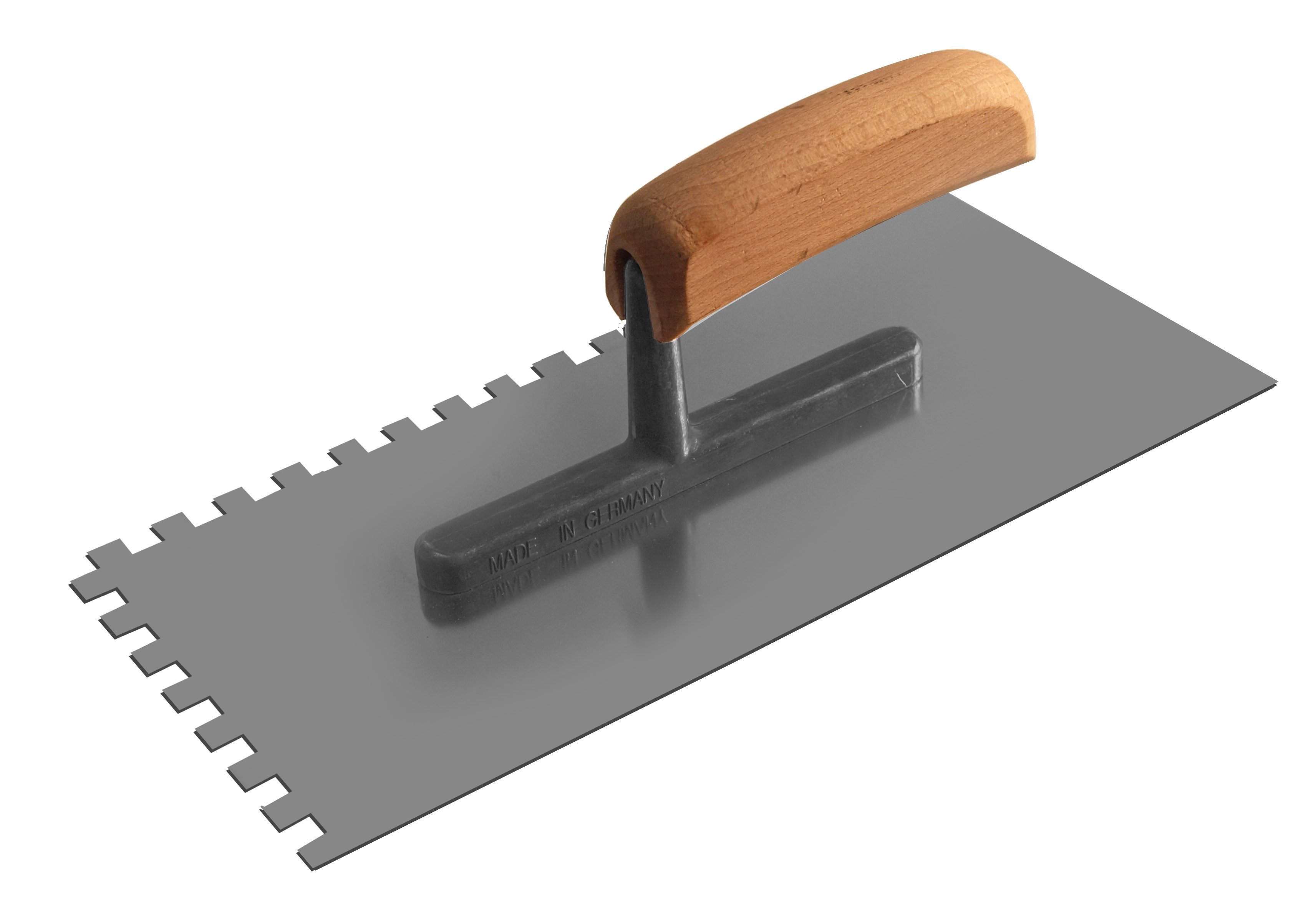 TECTOOL Glättekelle TECTOOL GLÄTTEKELLE E12, ROSTFREI, HOLZ, 280X130X0,7MM (Packung, 1-St., 1 kelle) rostfrei