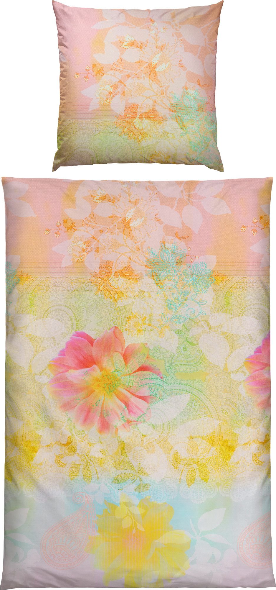 Erwin Müller Bettwäsche Bettwäsche, Mako-Satin, Paisley günstig online kaufen