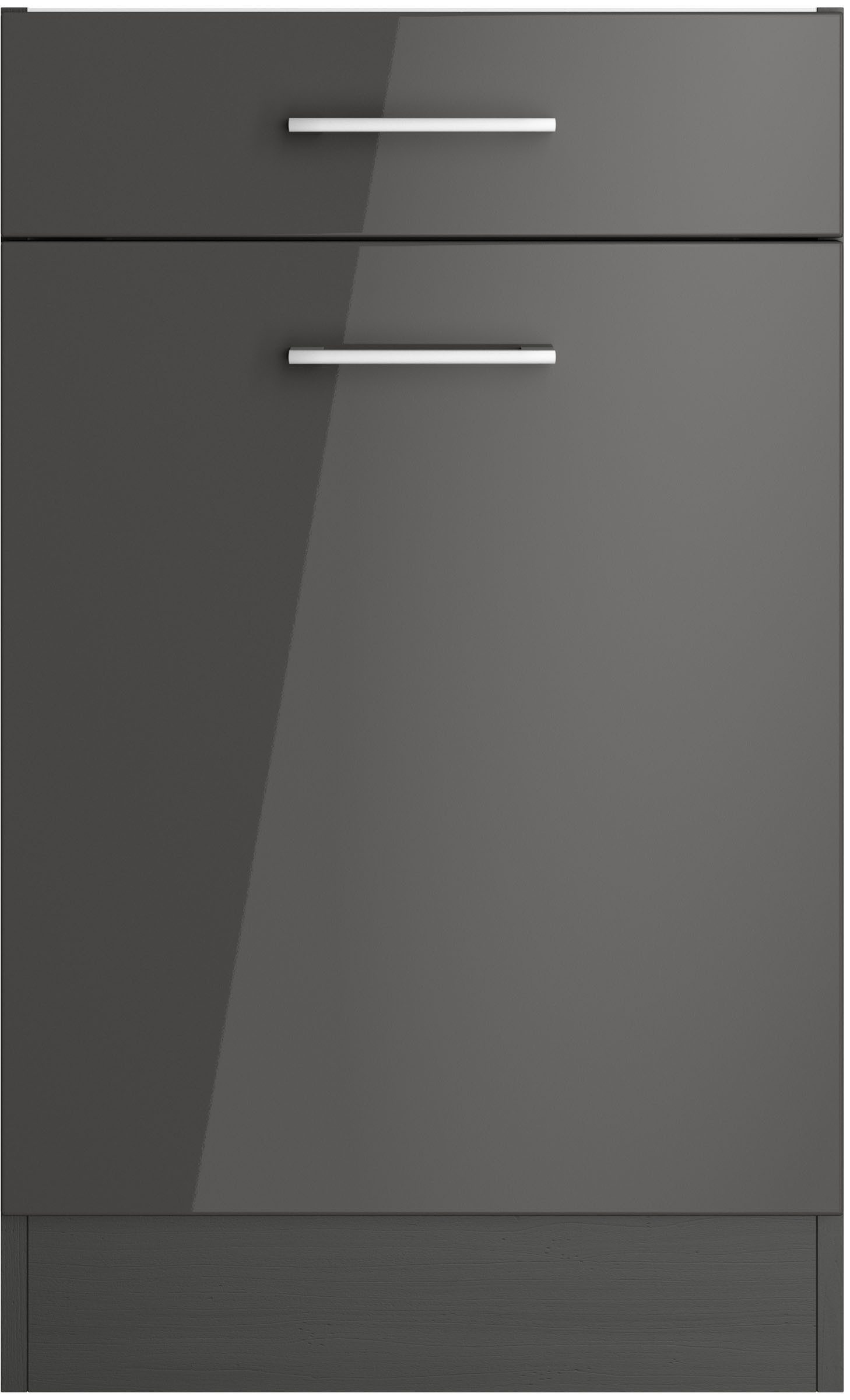 KOCHSTATION Unterschrank KS-Milan Unterschrank 50 cm, matte oder hochglänze günstig online kaufen