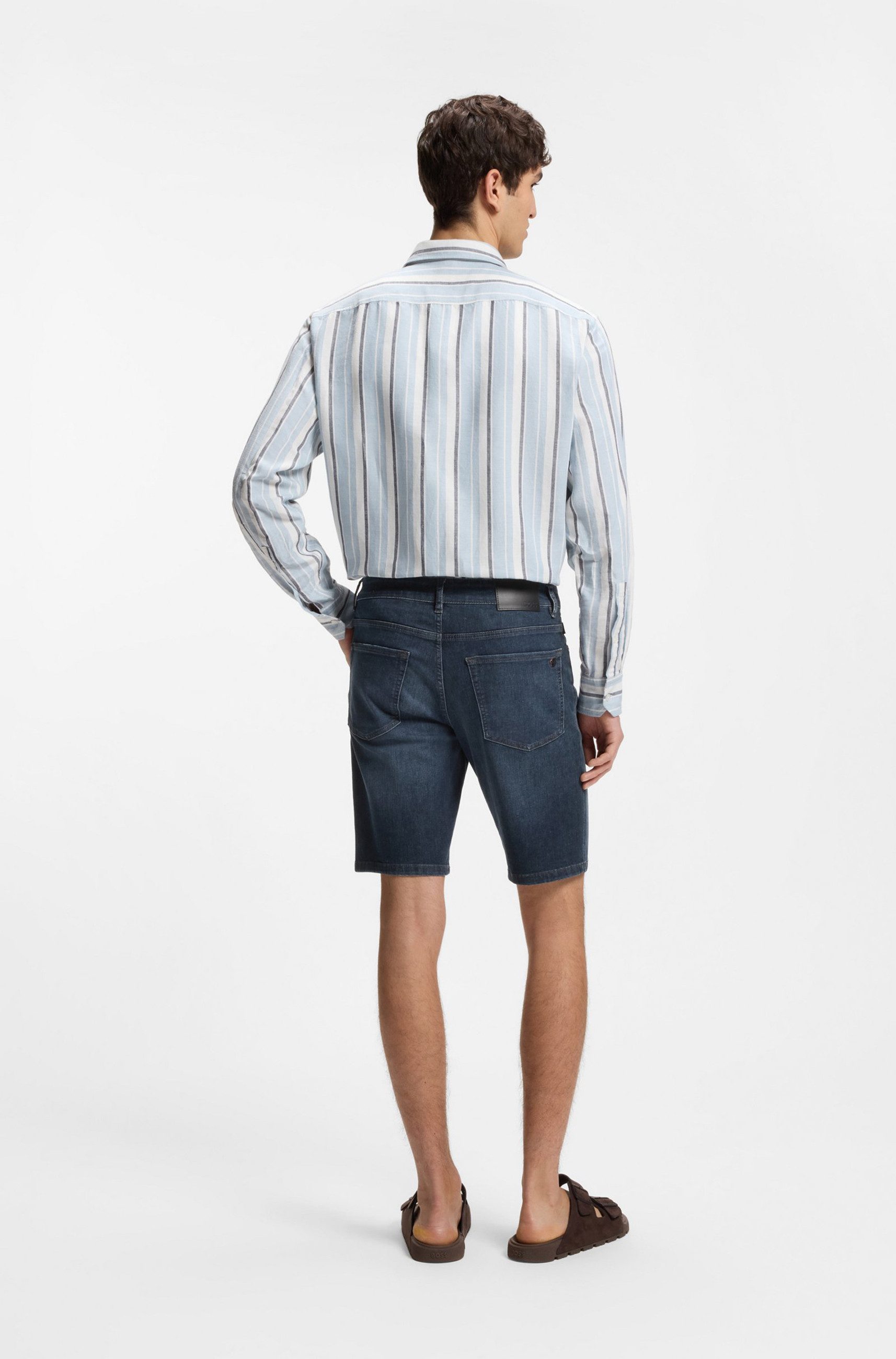 BOSS ORANGE Shorts Re.Maine aus Soft-Motion-Denim (1-tlg)