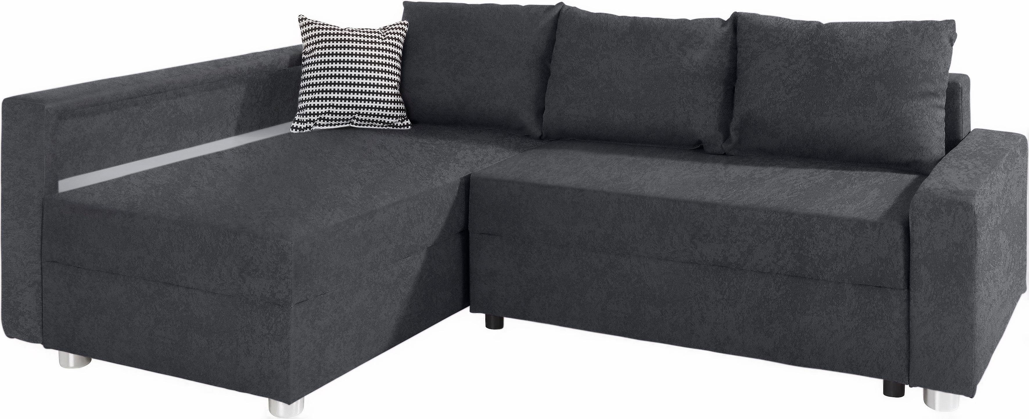 inklusive AB mit COLLECTION wahlweise Ecksofa Federkern, Bettfunktion, RGB-LED-Beleuchtung Relax,