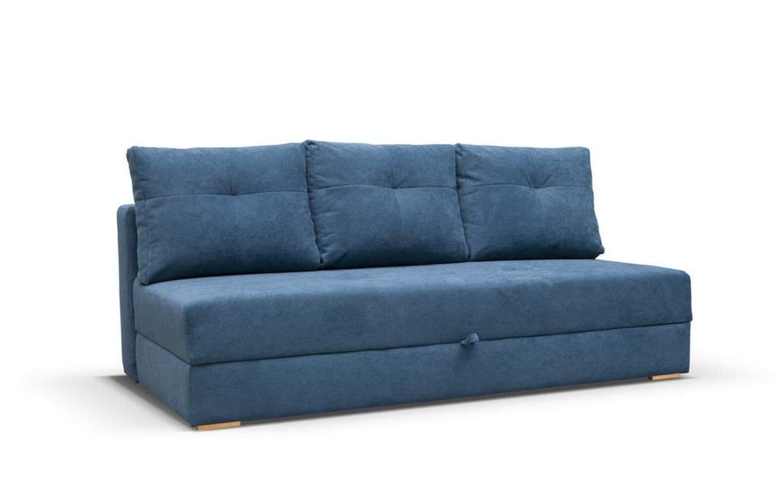MOEBLO Schlafsofa VARADO, Sofa mit Bettfunktion Couch für Wohnzimmer, Schlafcouch Federkern Sofagarnitur Polstersofa Wohnlandschaft, mit Schlaffunktion und Bettkasten