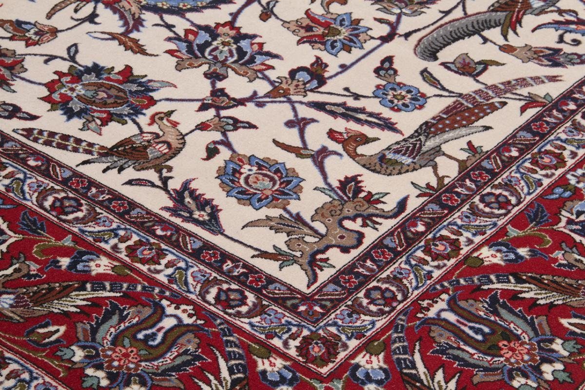 Orientteppich Isfahan Seidenkette mm Orientteppich, Trading, Höhe: rechteckig, Nain Handgeknüpfter 144x237 6
