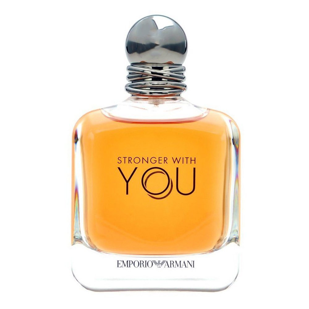 Giorgio Armani Eau de Toilette Stronger With You, Glasflakon, Parfüm EDT, Herrenduft