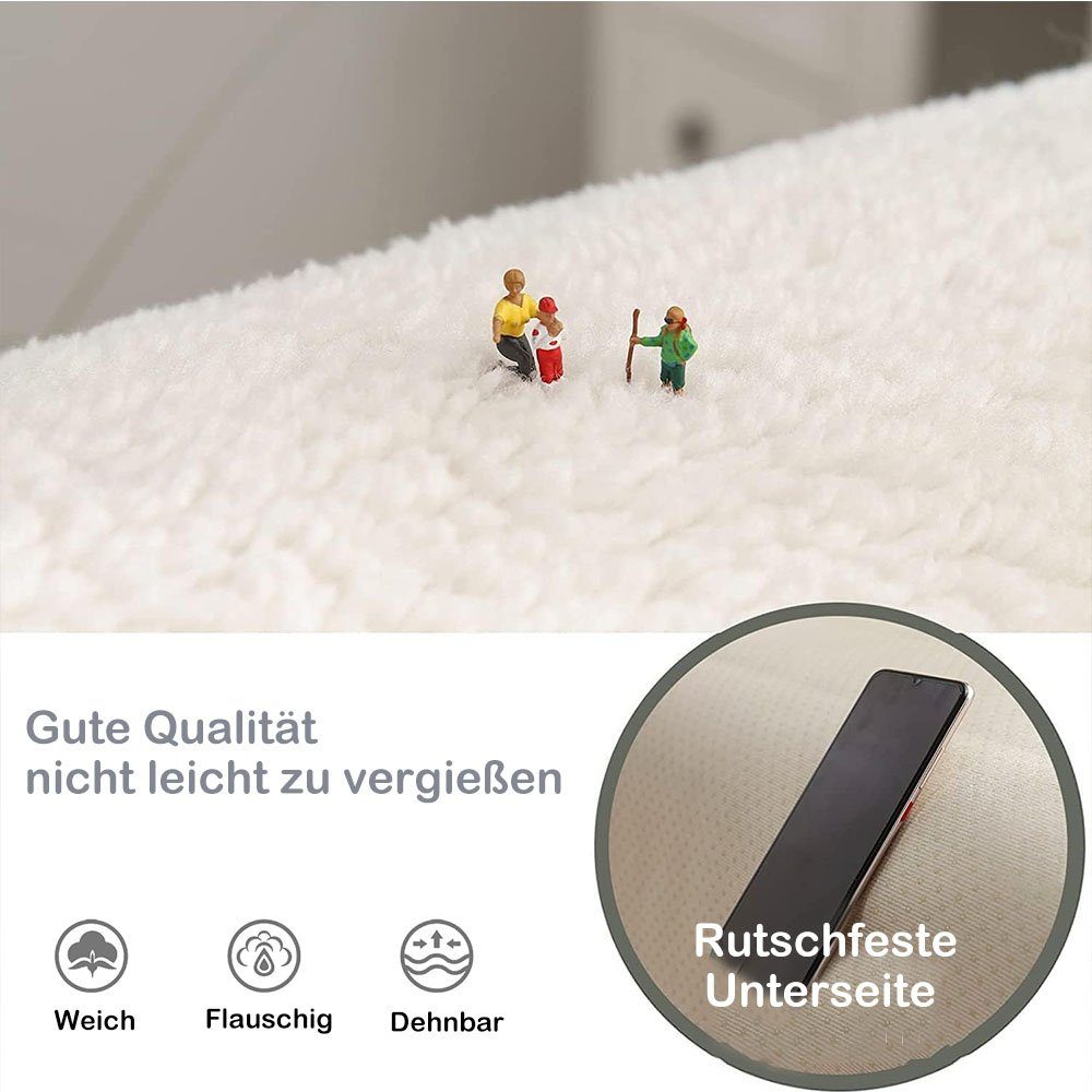 NUODWELL Sofahusse Sofa Abdeckung Kissen Winter rutschfest Hussen-Set günstig online kaufen